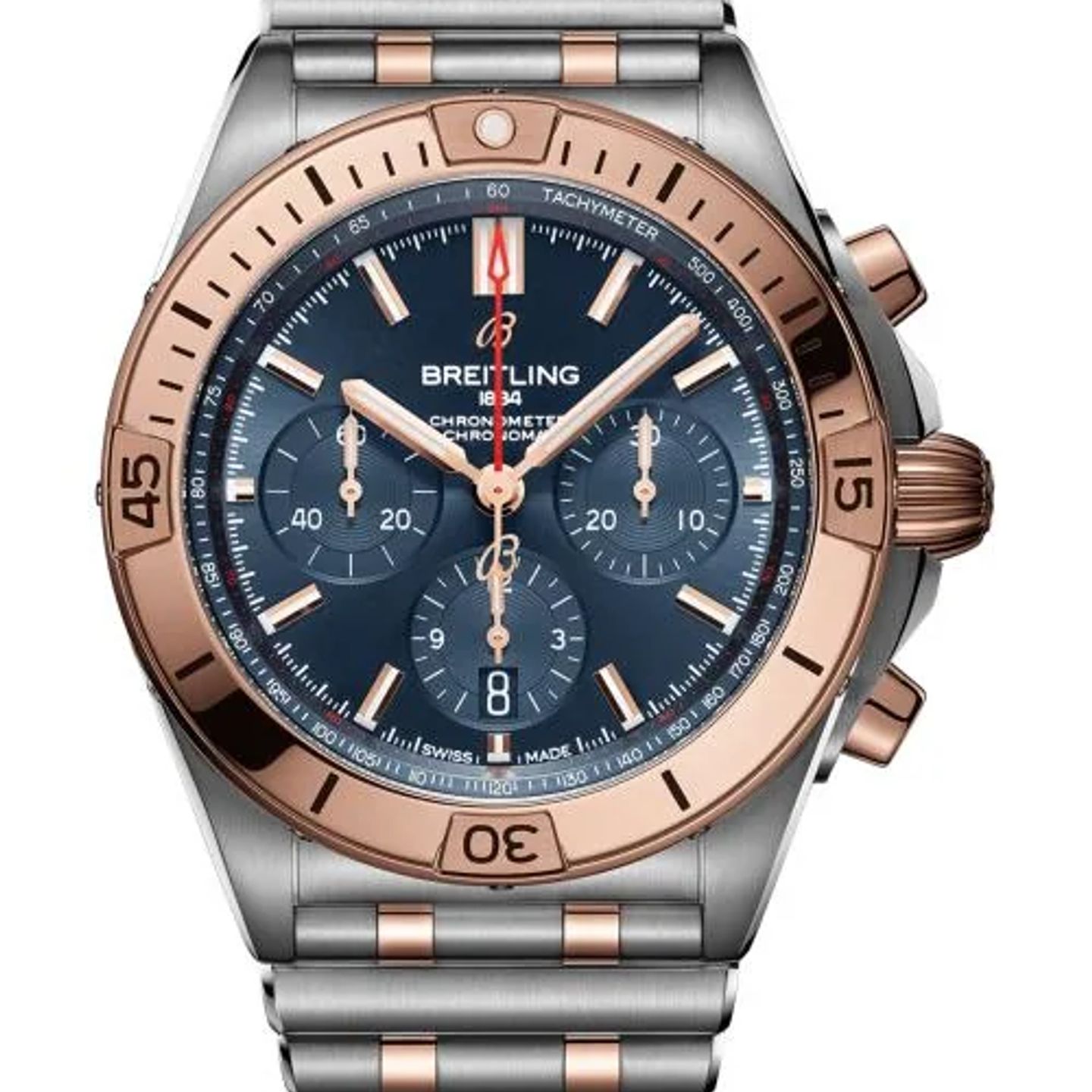 Breitling Chronomat 42 UB0134101C1U1 (2026) - Blauw wijzerplaat 42mm Staal (1/1)