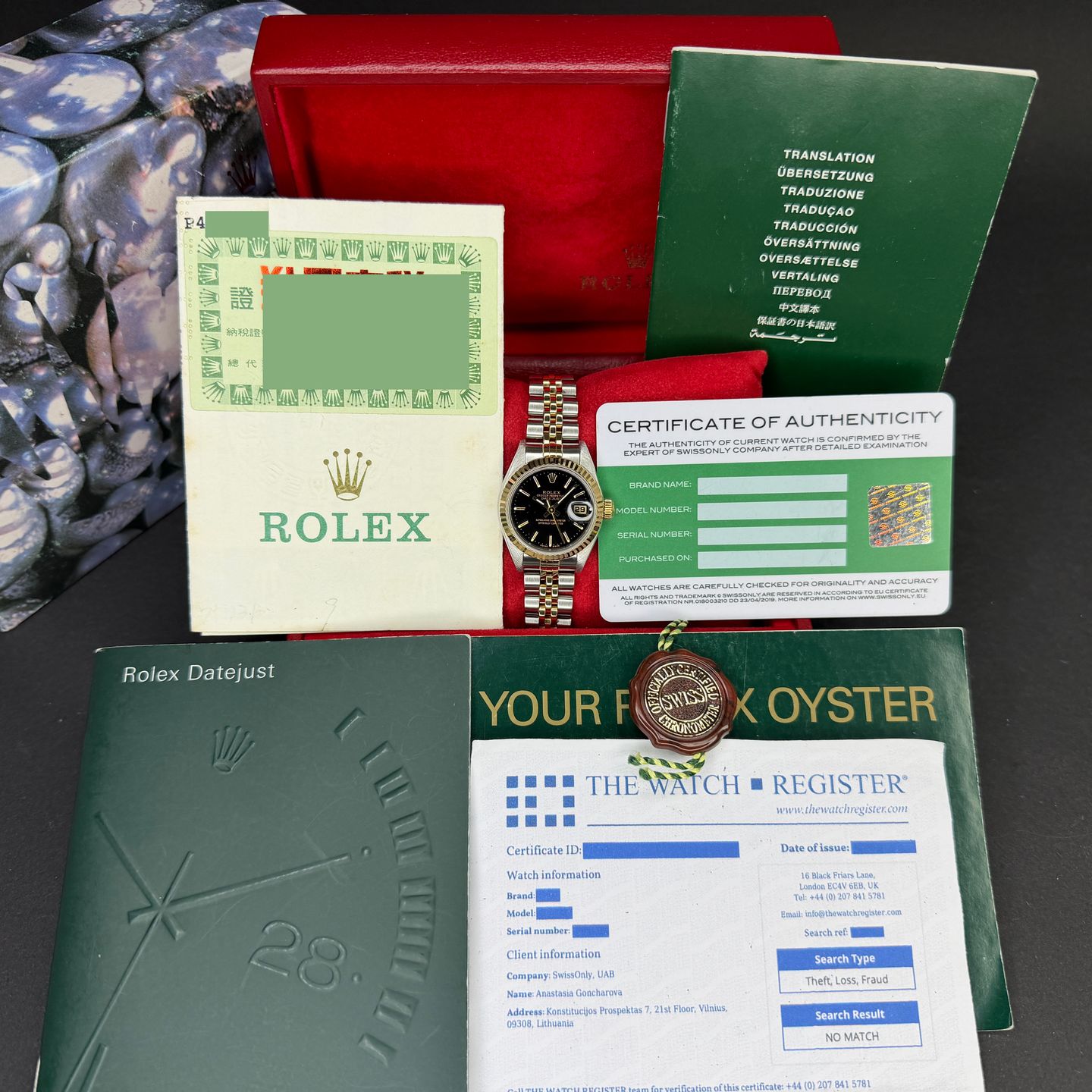Rolex Lady-Datejust 79173 (2000) - 26mm Goud/Staal (3/8)