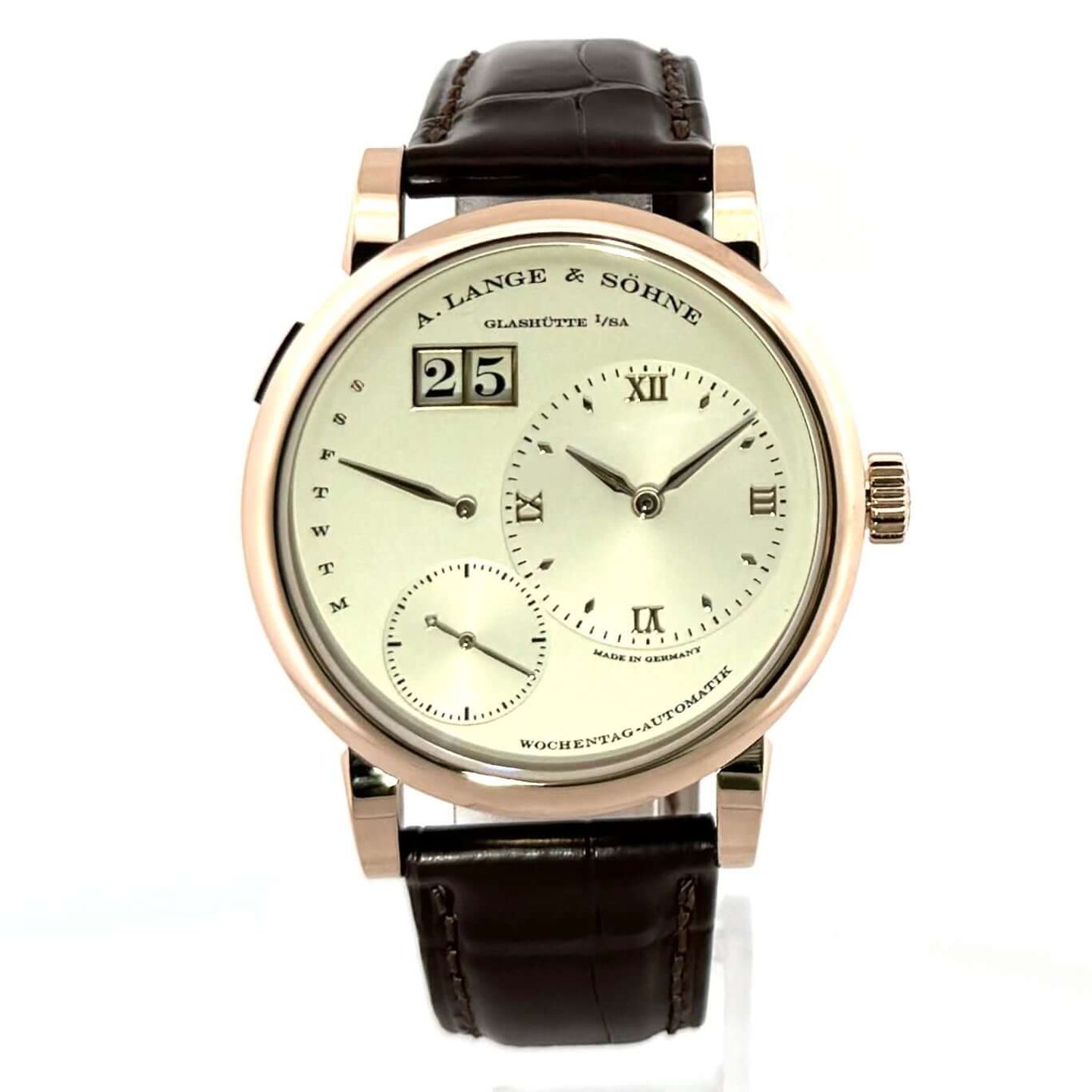 A. Lange & Söhne Lange 1 320.032 (2013) - Zilver wijzerplaat 40mm Roségoud (2/8)