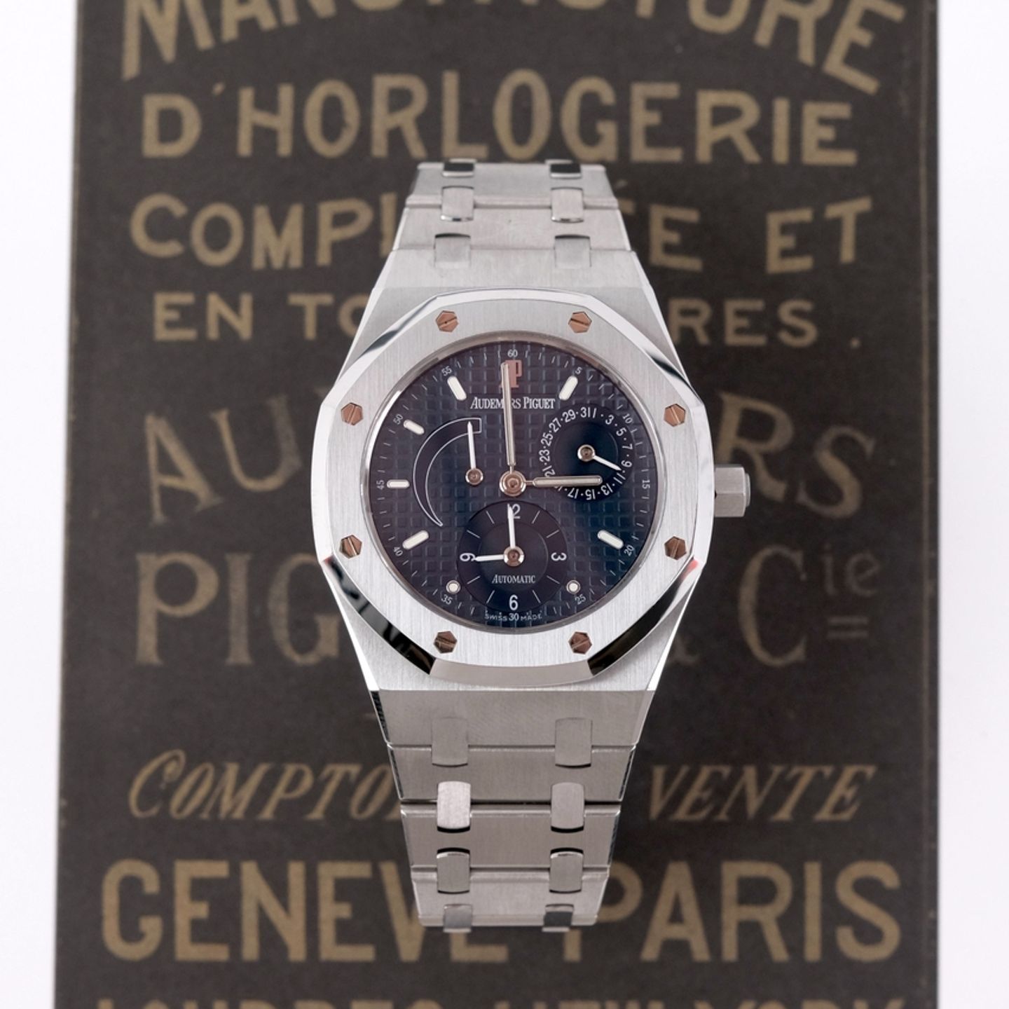 Audemars Piguet Royal Oak Dual Time 25730ST (1994) - 36 mm Steel case (3/8)