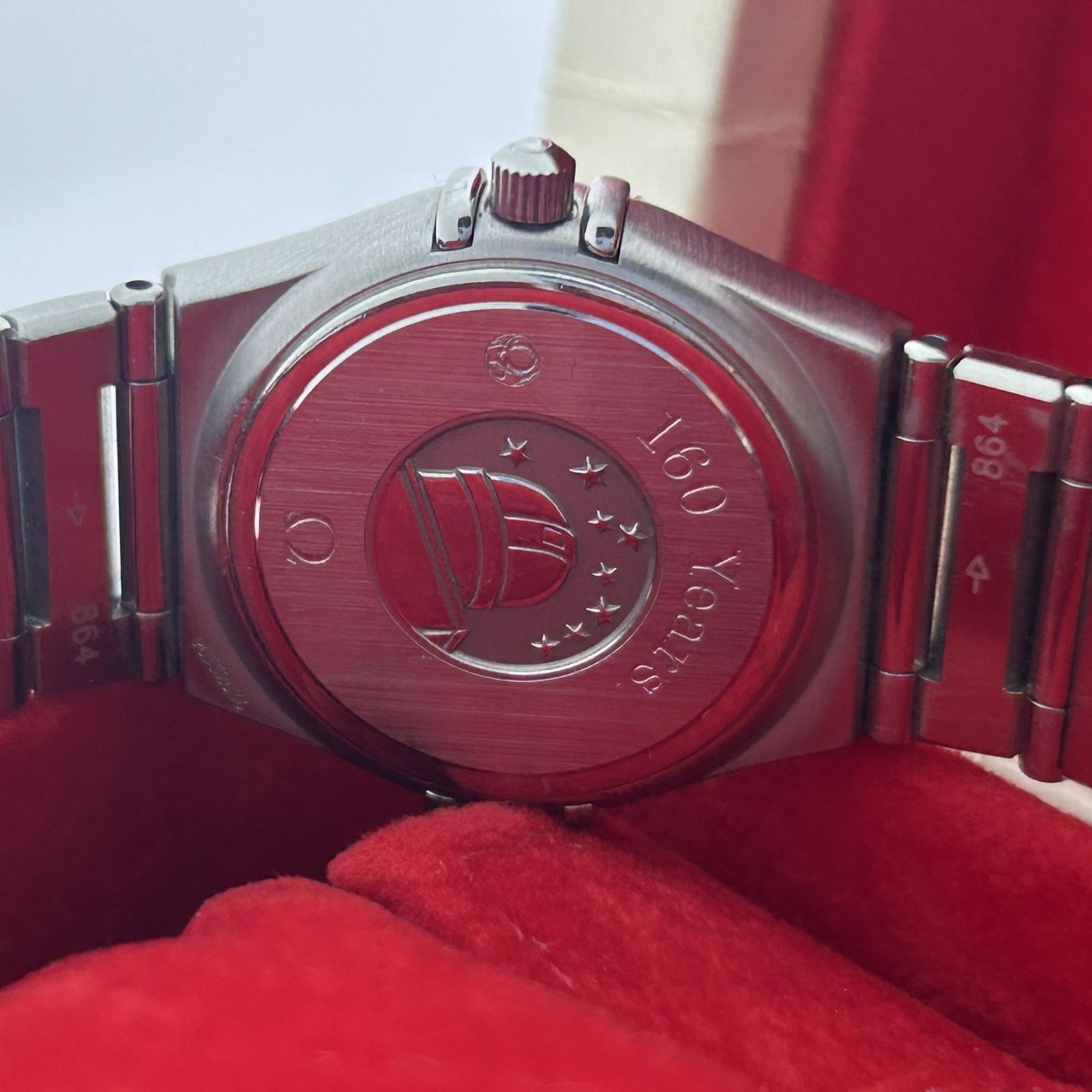 Omega Constellation Quartz 111.15.26.60.55.001 (2009) - Parelmoer wijzerplaat 26mm Staal (2/8)