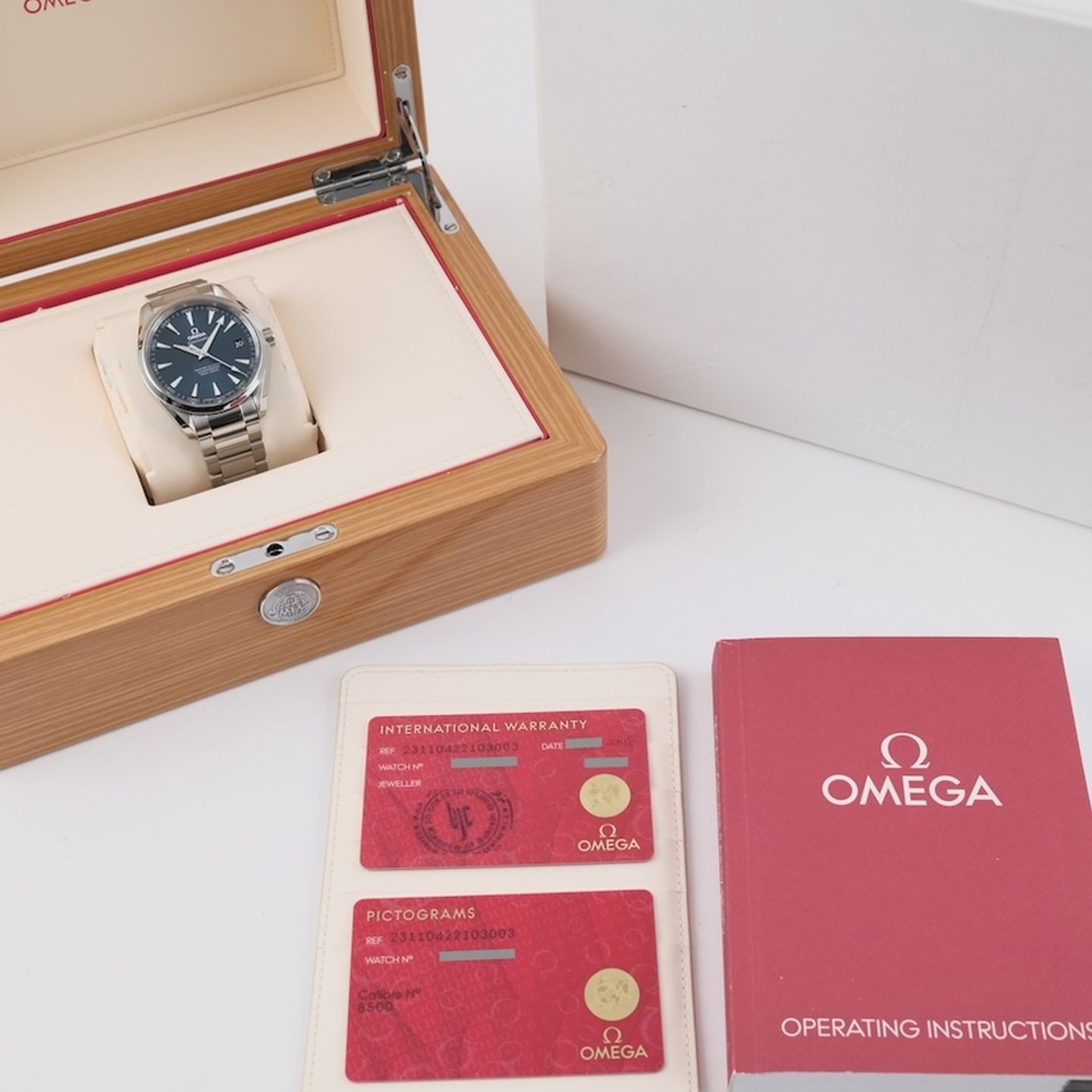 Omega Seamaster Aqua Terra 231.10.42.21.03.003 (2020) - Blauw wijzerplaat 42mm Staal (8/8)