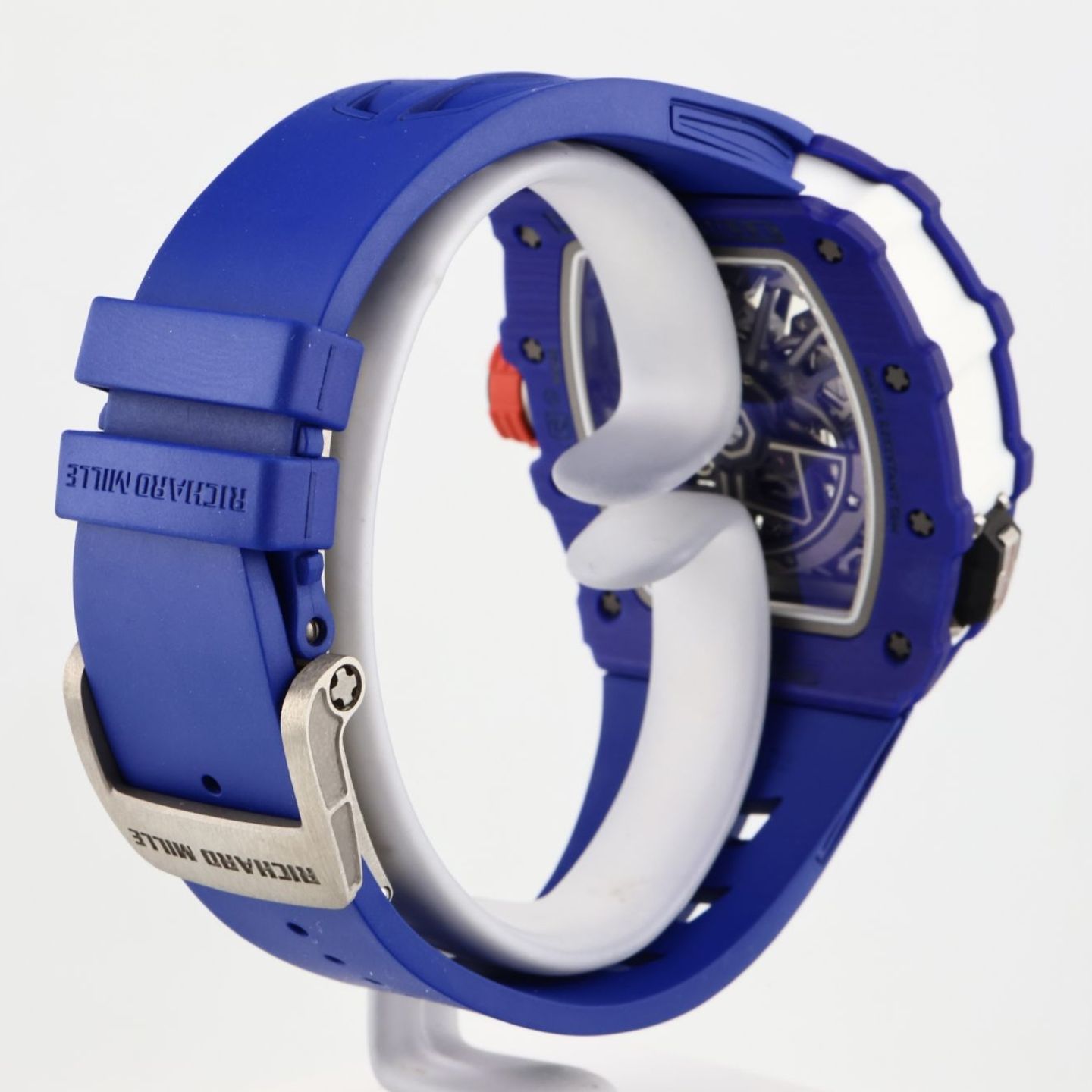 Richard Mille RM 035 RM35-03 FQ (2025) - Transparant wijzerplaat 43mm Carbon (7/8)