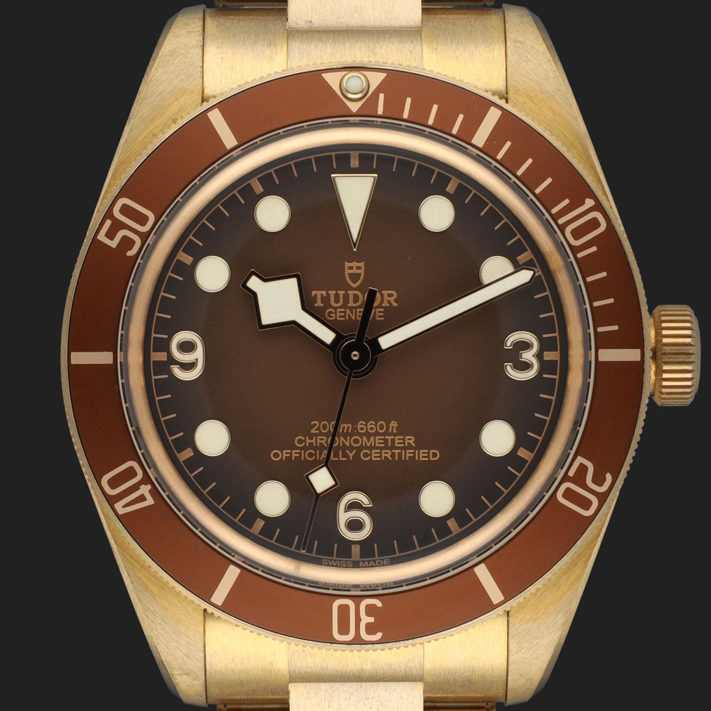 Tudor Black Bay Bronze 79012M (2022) - Brown dial 39 mm Bronze case (2/8)