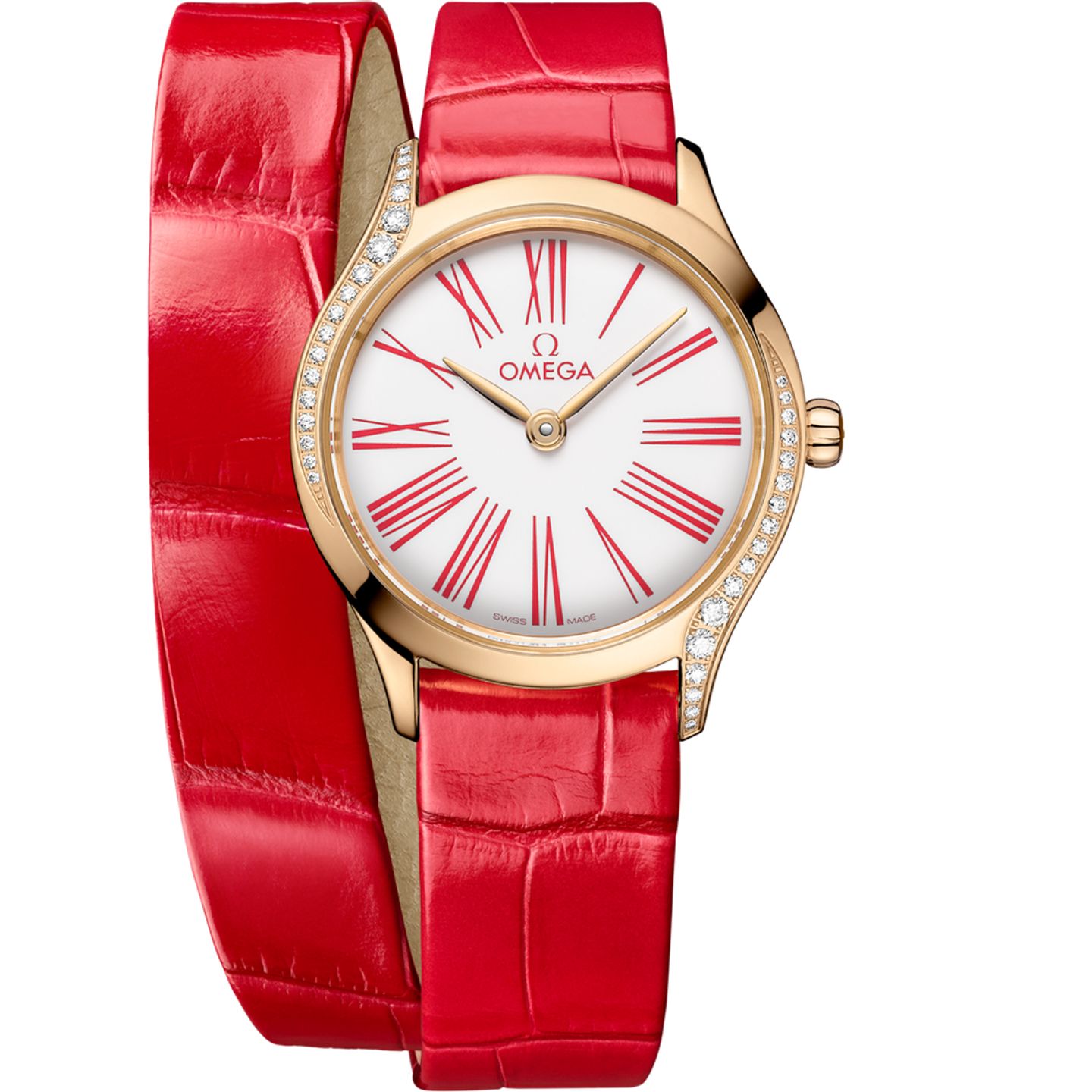 Omega De Ville Trésor 428.58.26.60.04.003 (2025) - Wit wijzerplaat 26mm Geelgoud (1/1)