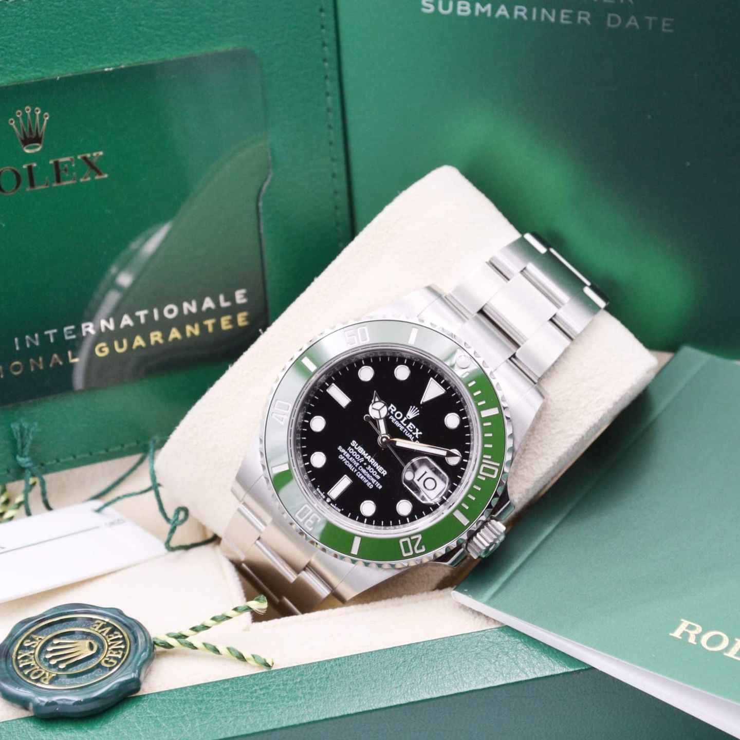 Rolex Submariner Date 126610LV (2024) - Zwart wijzerplaat 41mm Staal (7/7)