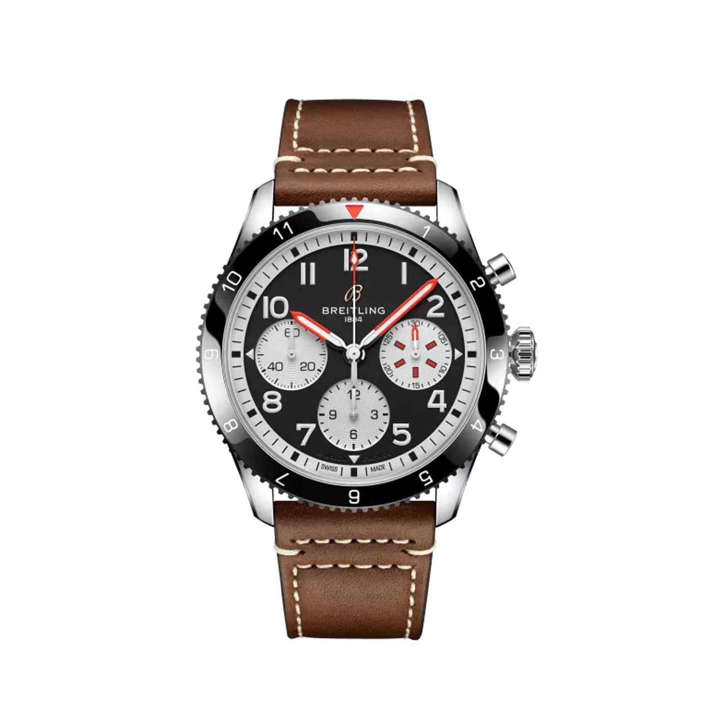 Breitling Classic AVI Y233801A1B1X1 (2024) - Zwart wijzerplaat 42mm Staal (1/1)