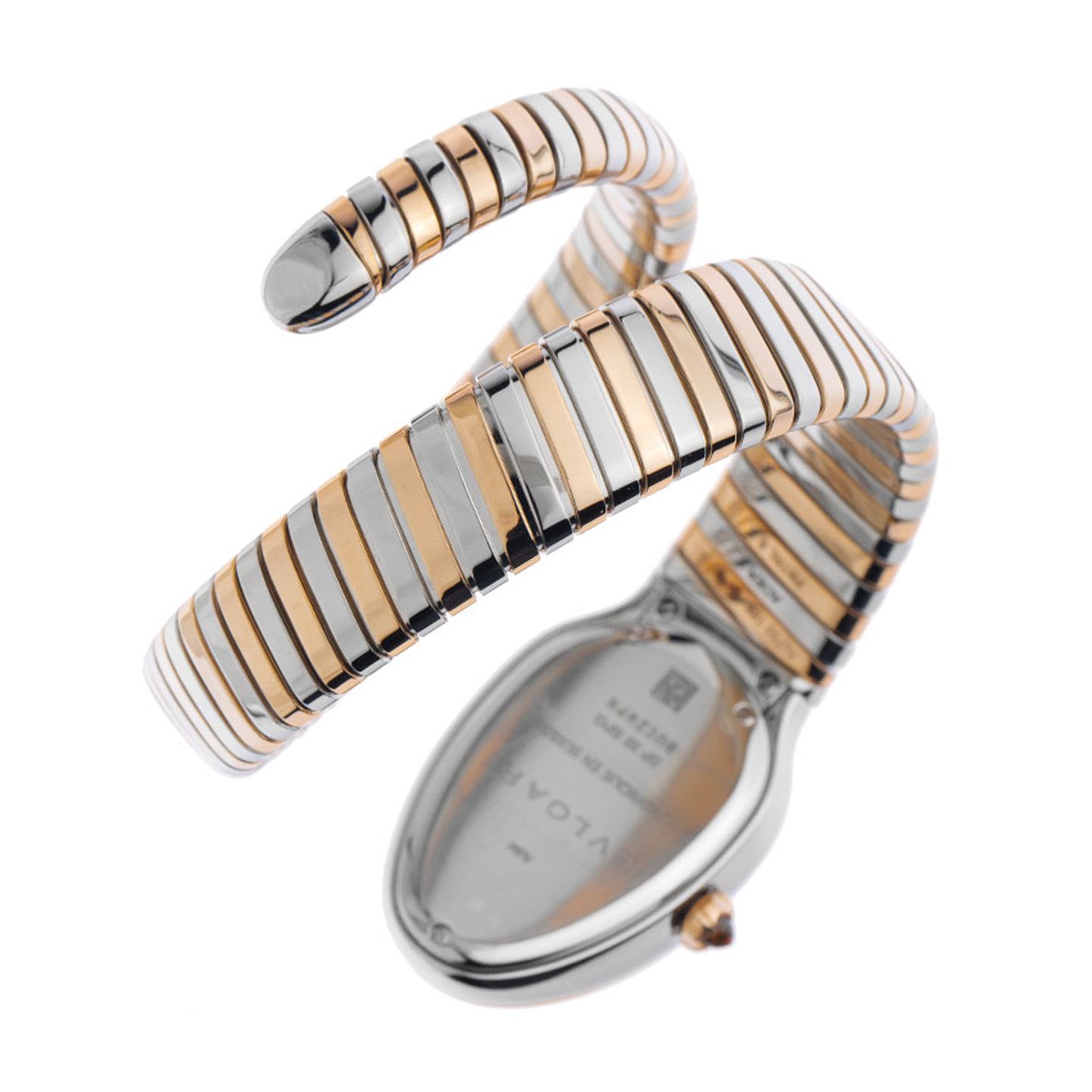 Bulgari Serpenti 102123 (2025) - Black dial 35 mm Steel case (7/8)