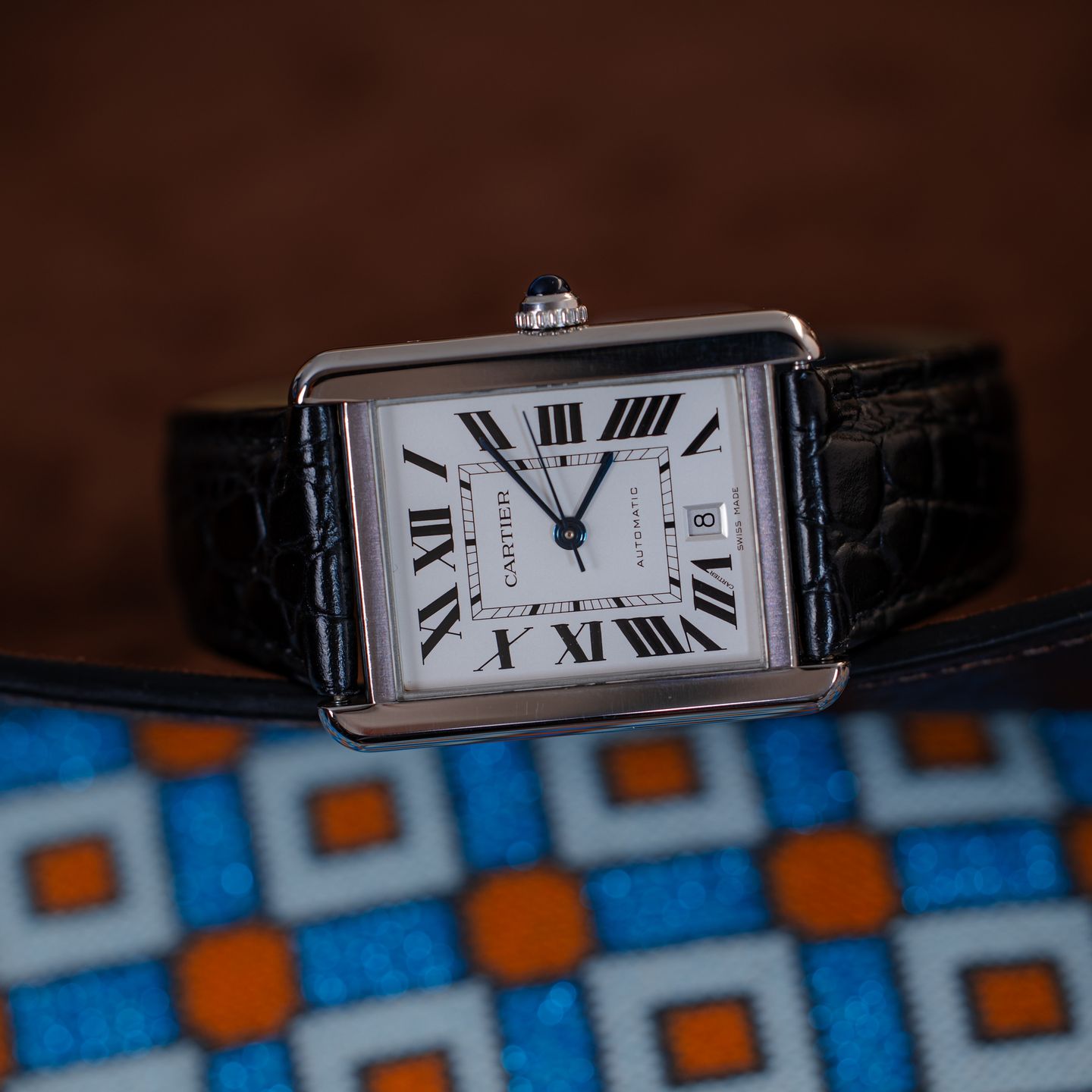 Cartier Tank Solo WSTA0029 (2020) - Zilver wijzerplaat 31mm Staal (3/4)