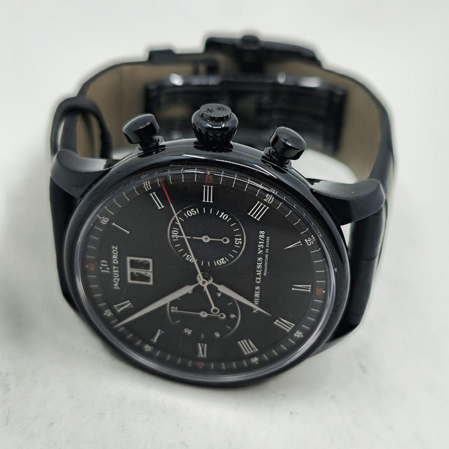 Jaquet-Droz Astrale J024038201 (2025) - Black dial 43 mm Steel case (5/8)