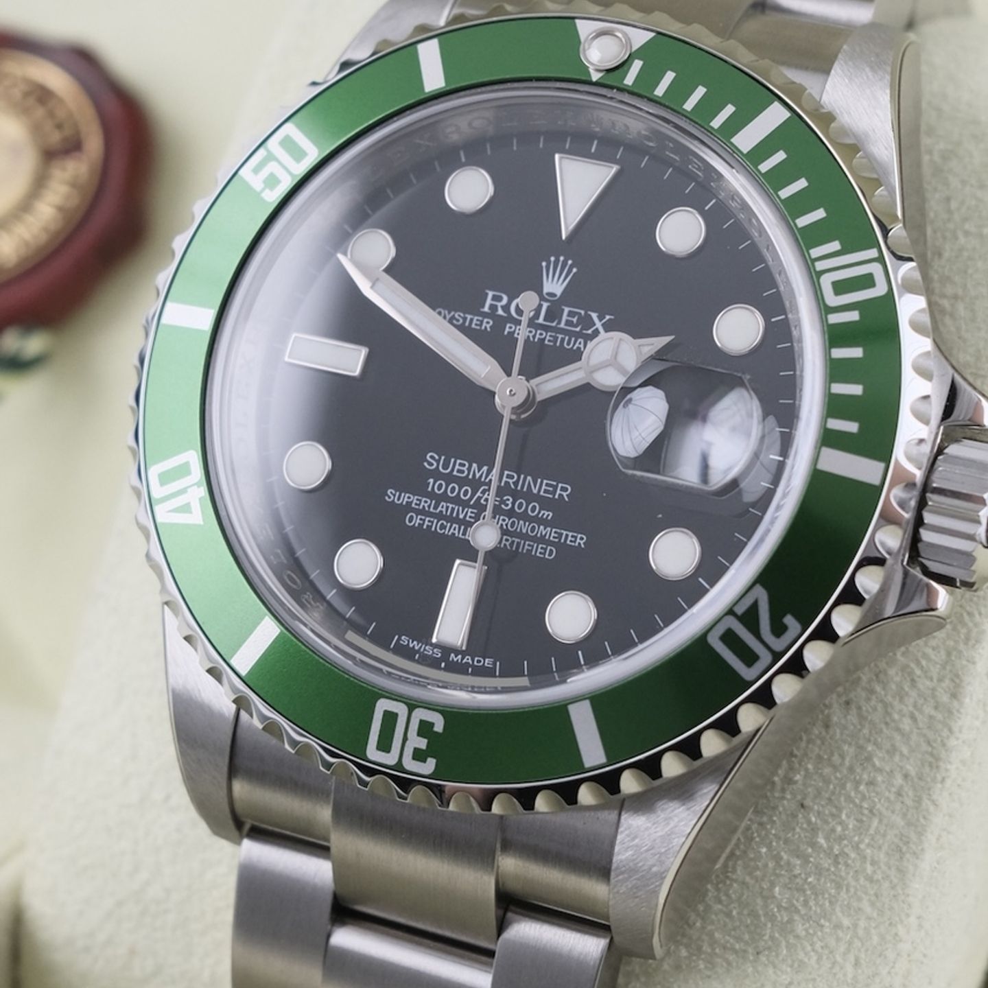Rolex Submariner Date 16610LV (2010) - Black dial 40 mm Steel case (4/8)