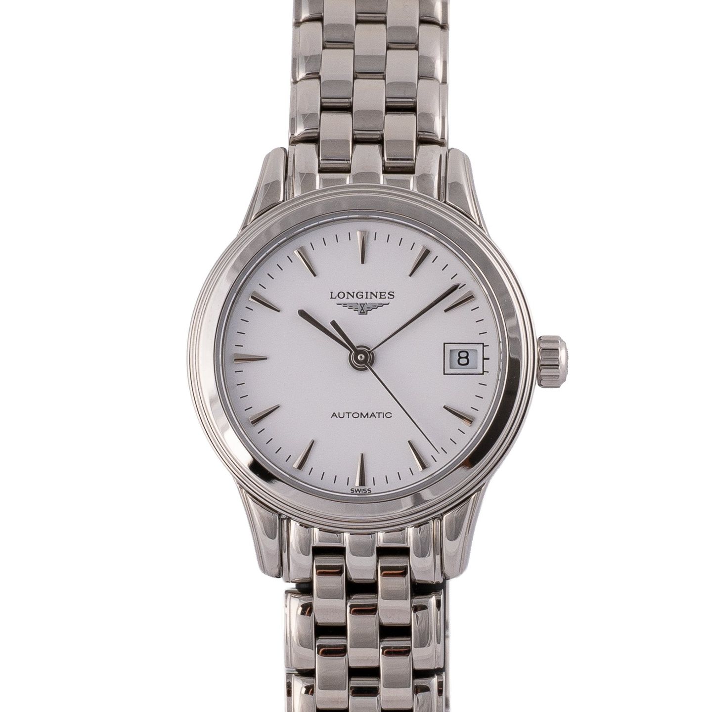 Longines Flagship L4.274.4.12.6 (2018) - 26mm Staal (1/8)