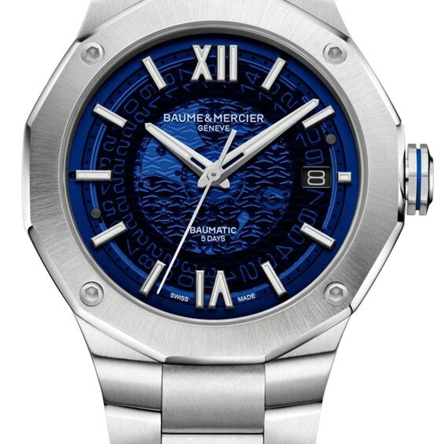 Baume & Mercier Riviera M0A10616 (2026) - Blue dial 42 mm Steel case (1/1)