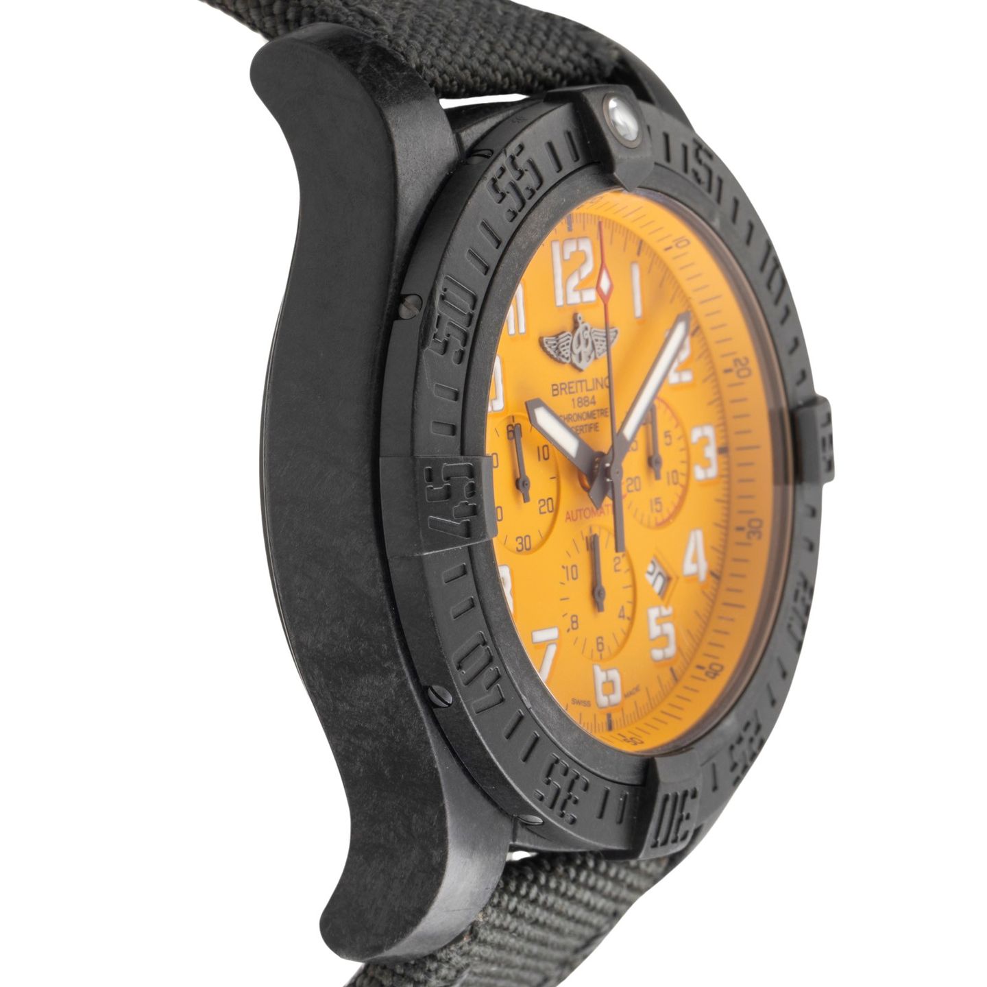 Breitling Avenger Hurricane XB0170 (Onbekend (willekeurig serienummer)) - Zwart wijzerplaat 50mm Plastic (7/8)