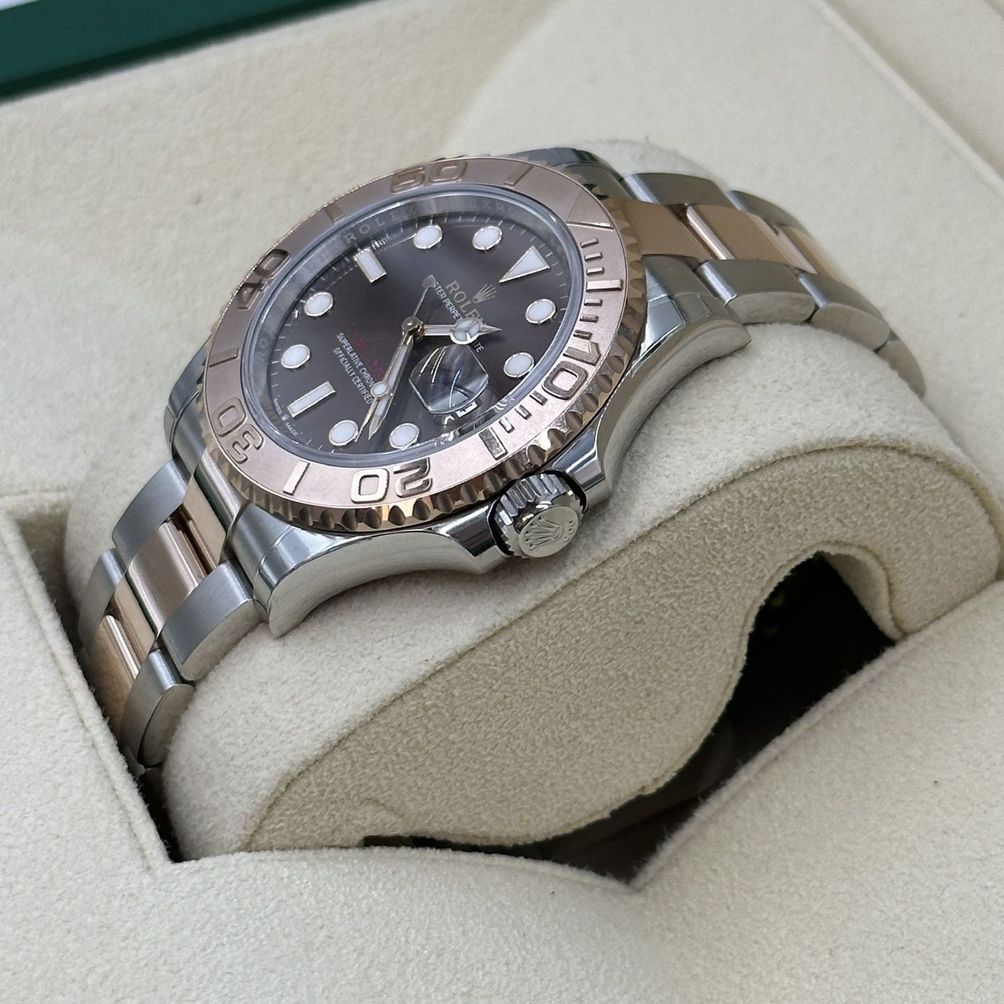 Rolex Yacht-Master 40 126621 (Onbekend (willekeurig serienummer)) - Bruin wijzerplaat 40mm Staal (5/8)