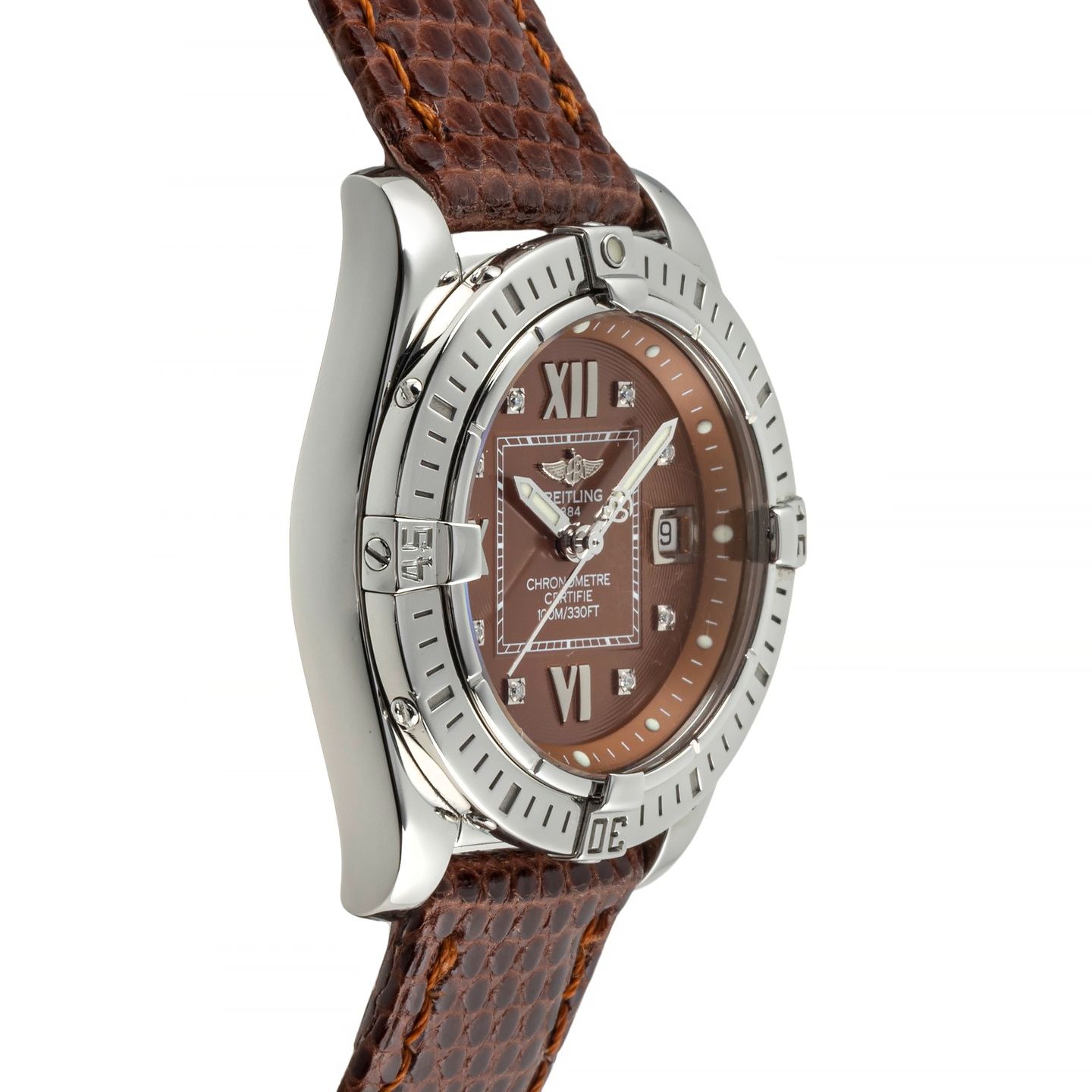 Breitling Cockpit Lady A71356 (2007) - 32 mm Steel case (7/8)