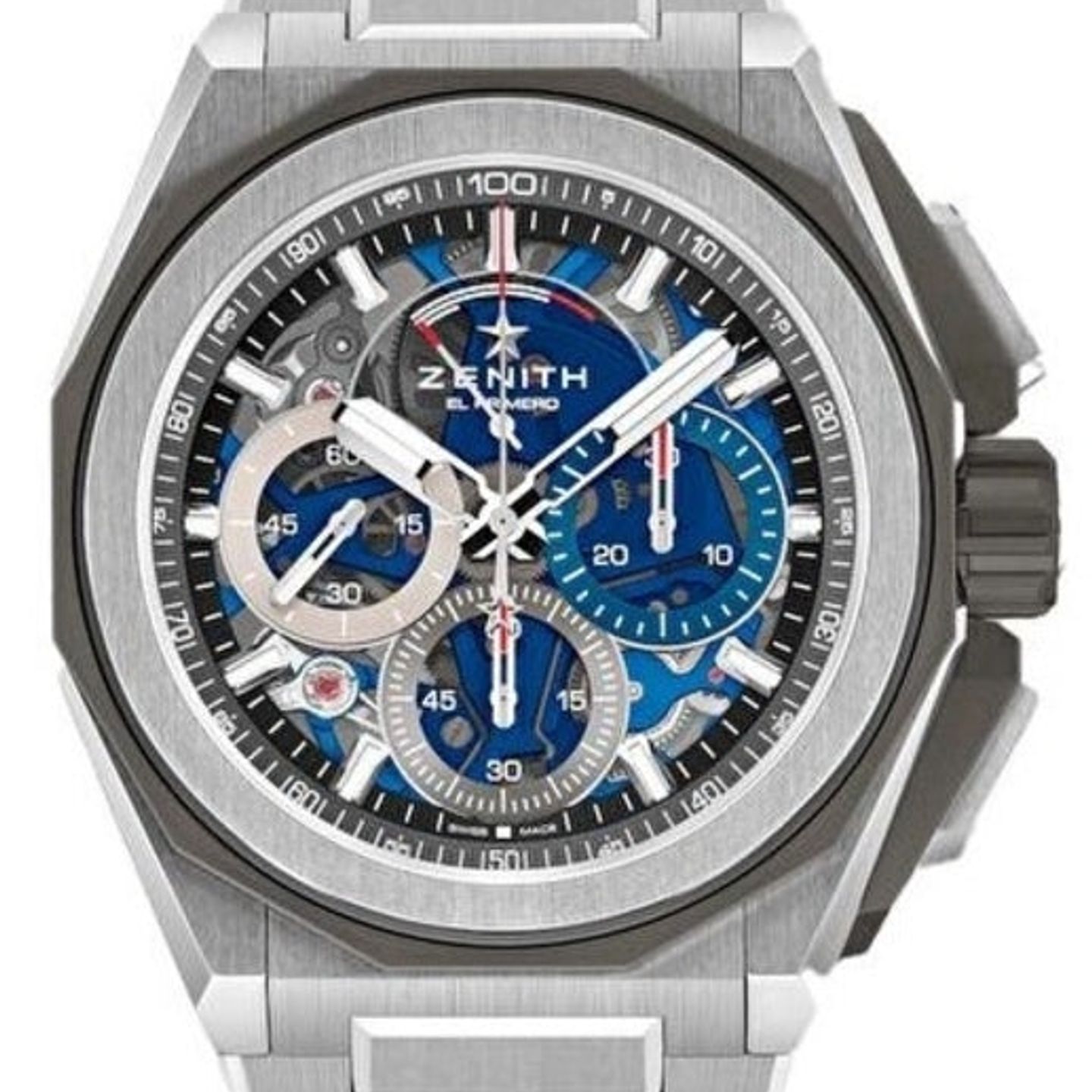Zenith Defy 95.9100.9004/01.I001 (2026) - Black dial 45 mm Titanium case (1/1)