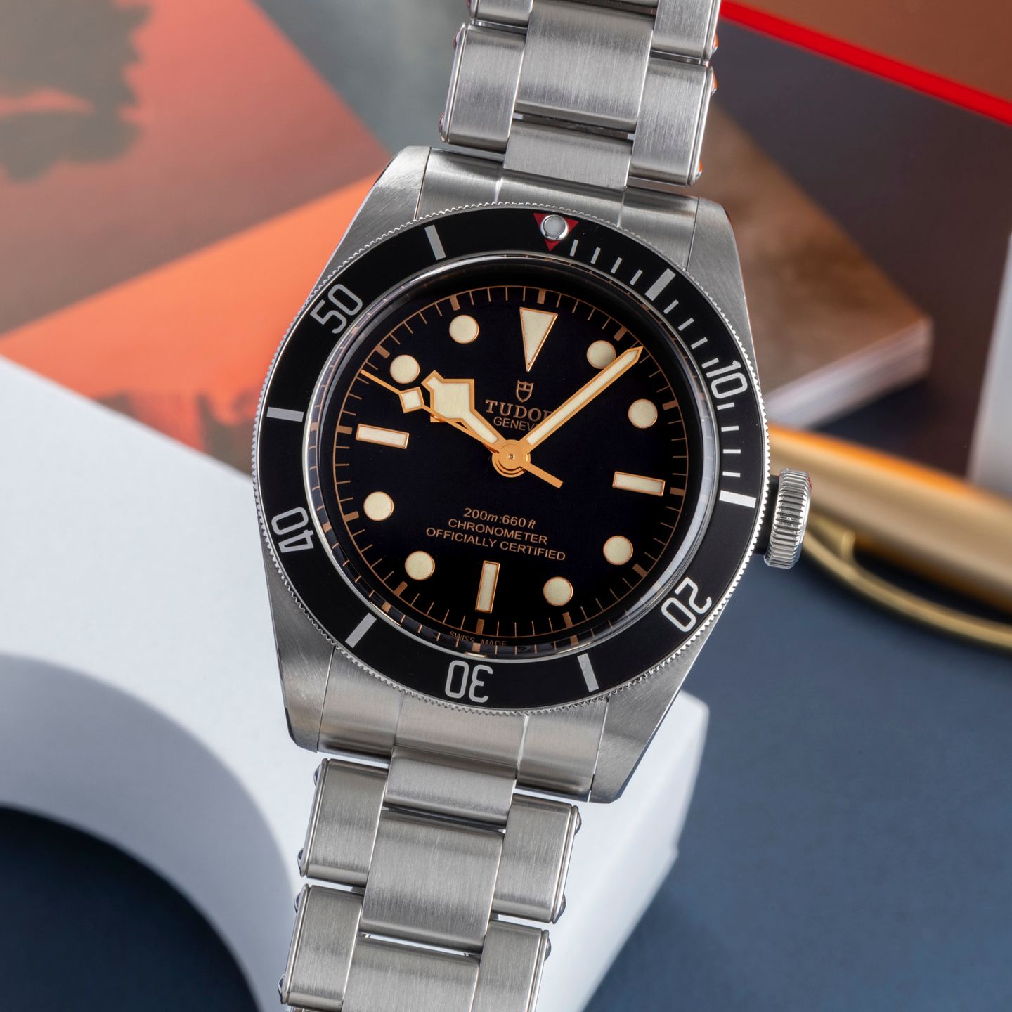 Tudor Black Bay 79230N (Onbekend (willekeurig serienummer)) - Zwart wijzerplaat 41mm Staal (3/8)