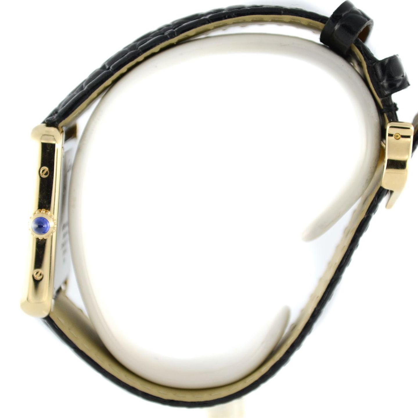 Cartier Tank Solo W5200002 (2020) - Silver dial 31 mm Yellow Gold case (3/7)