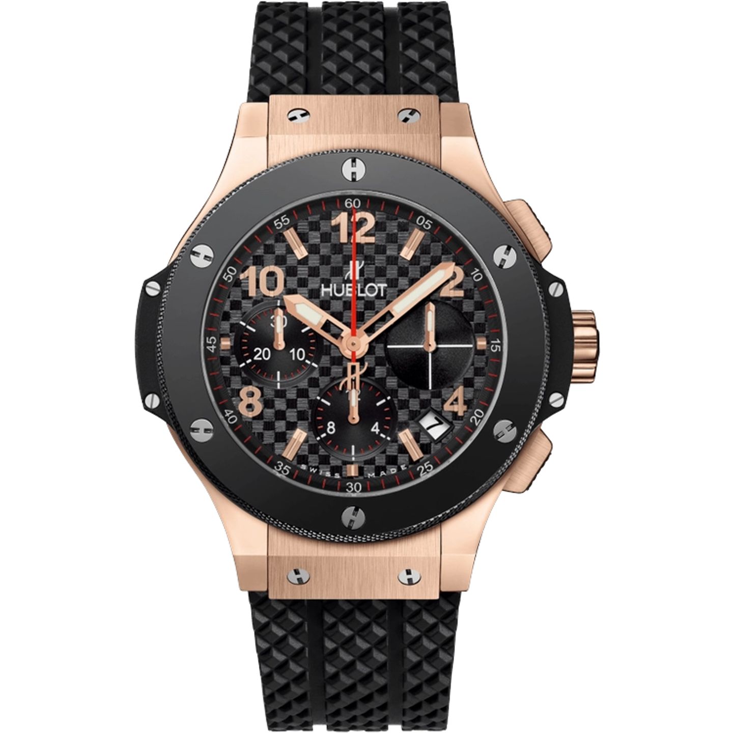 Hublot Big Bang 41 mm 341.PB.131.RX (2025) - Black dial 41 mm Rose Gold case (1/1)