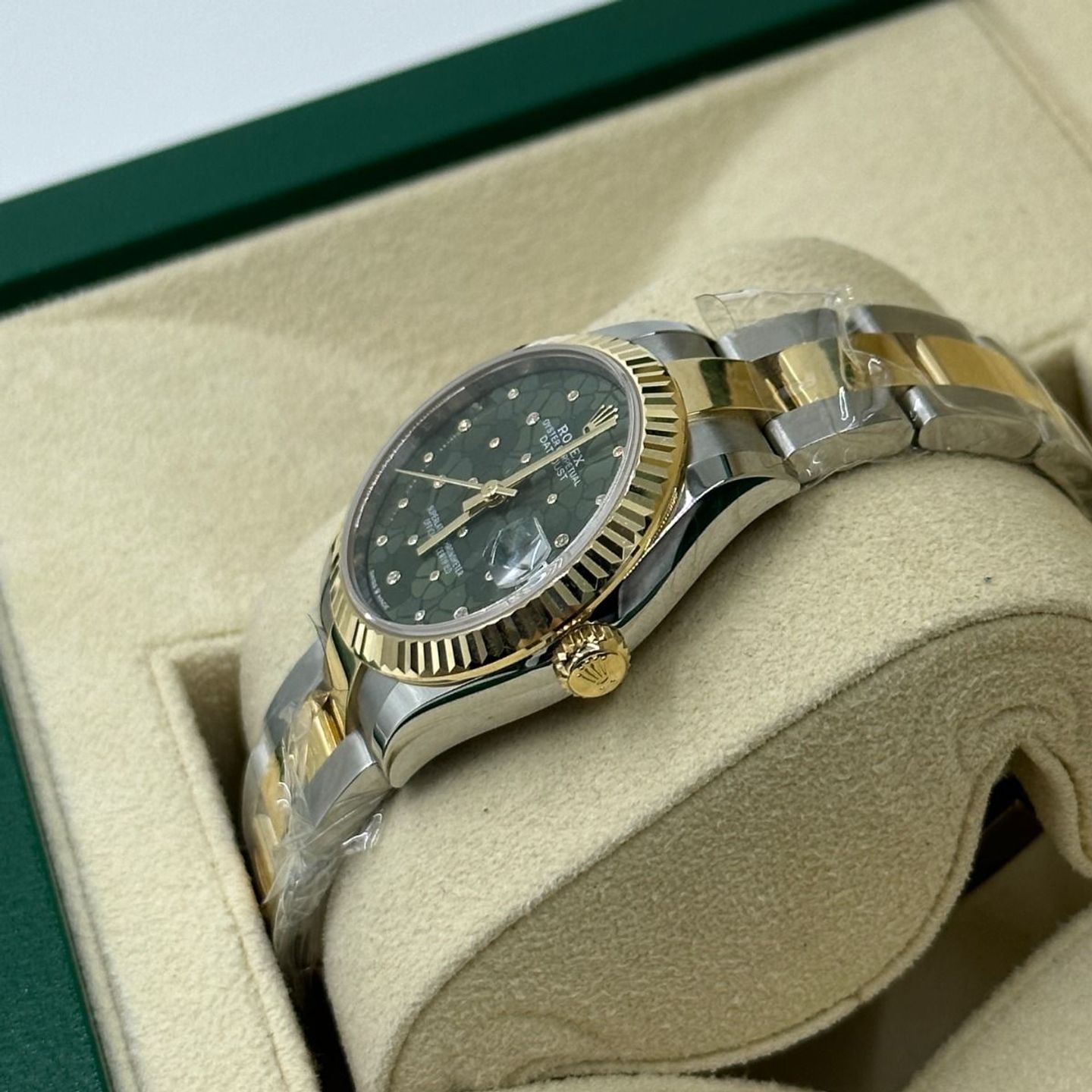 Rolex Datejust 31 278273 (2024) - Groen wijzerplaat 31mm Staal (6/8)