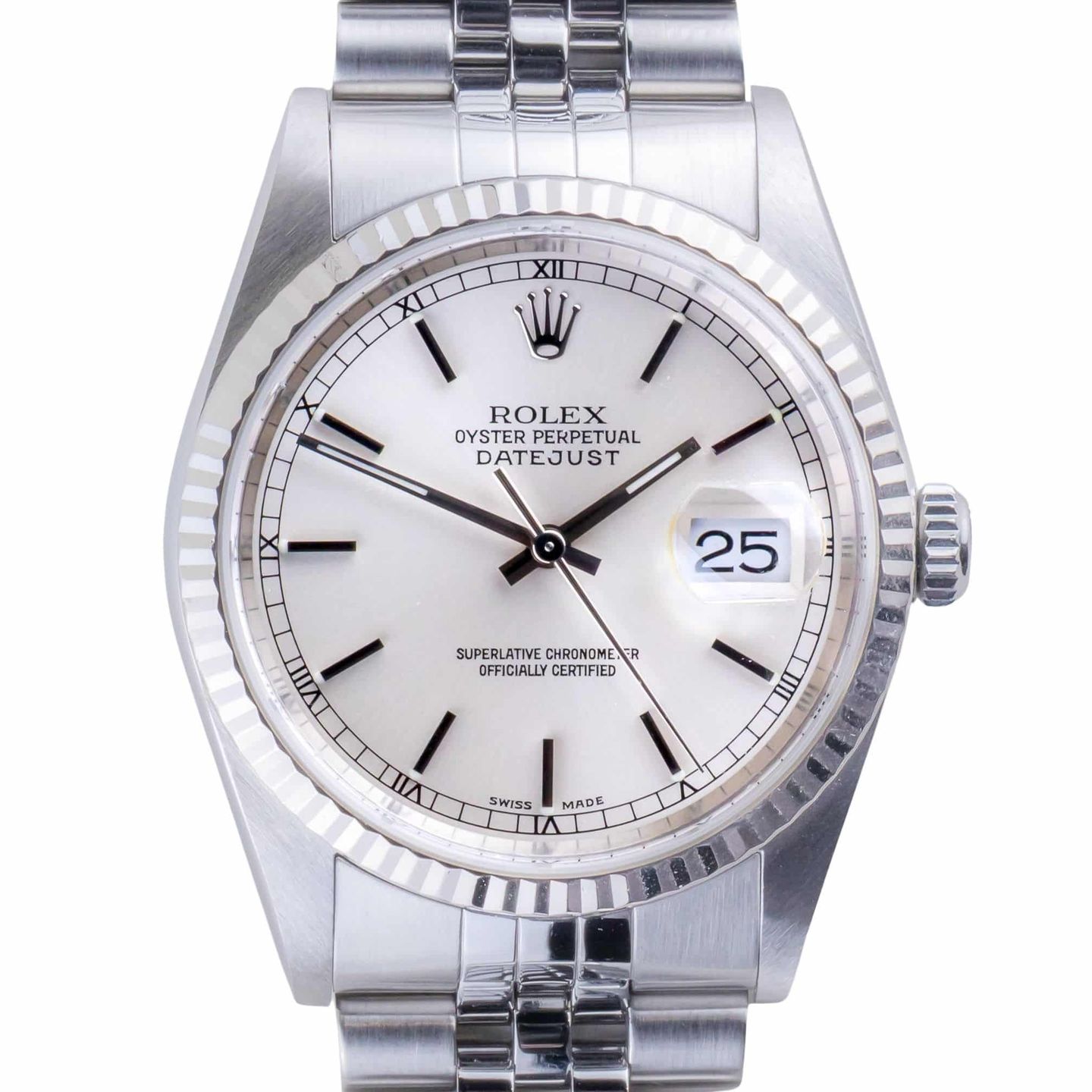 Rolex Datejust 36 16234 (2000) - 36 mm Steel case (3/8)