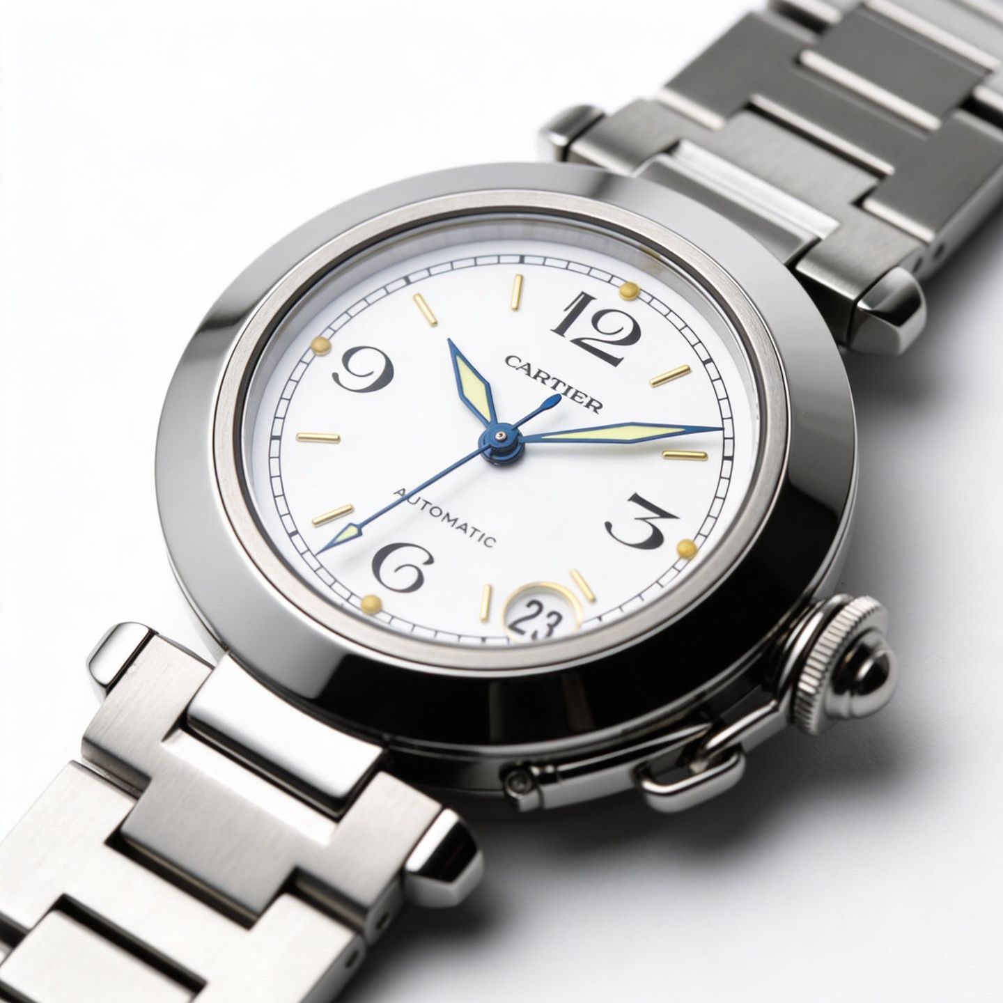 Cartier Pasha C W31015M7 - (3/4)