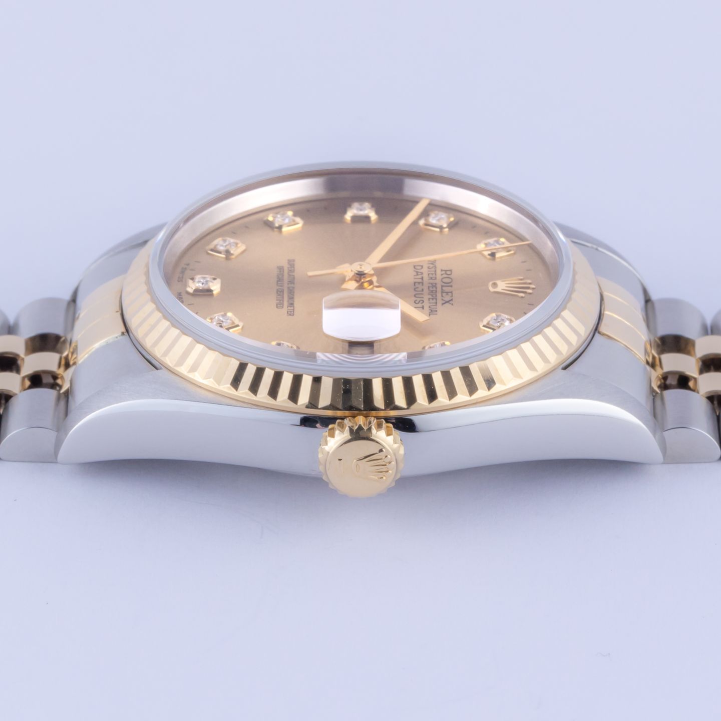 Rolex Datejust 36 16233 (1995) - 36 mm Gold/Steel case (6/8)