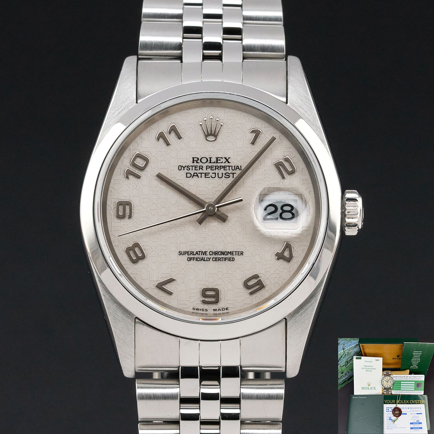Rolex Datejust 36 16200 - (1/8)