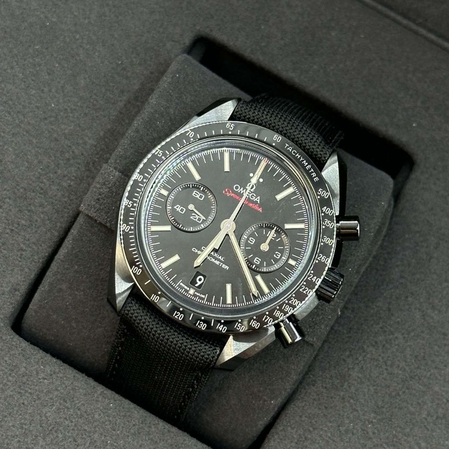 Omega Speedmaster 311.92.44.51.01.007 (2024) - Black dial 44 mm Ceramic case (8/8)