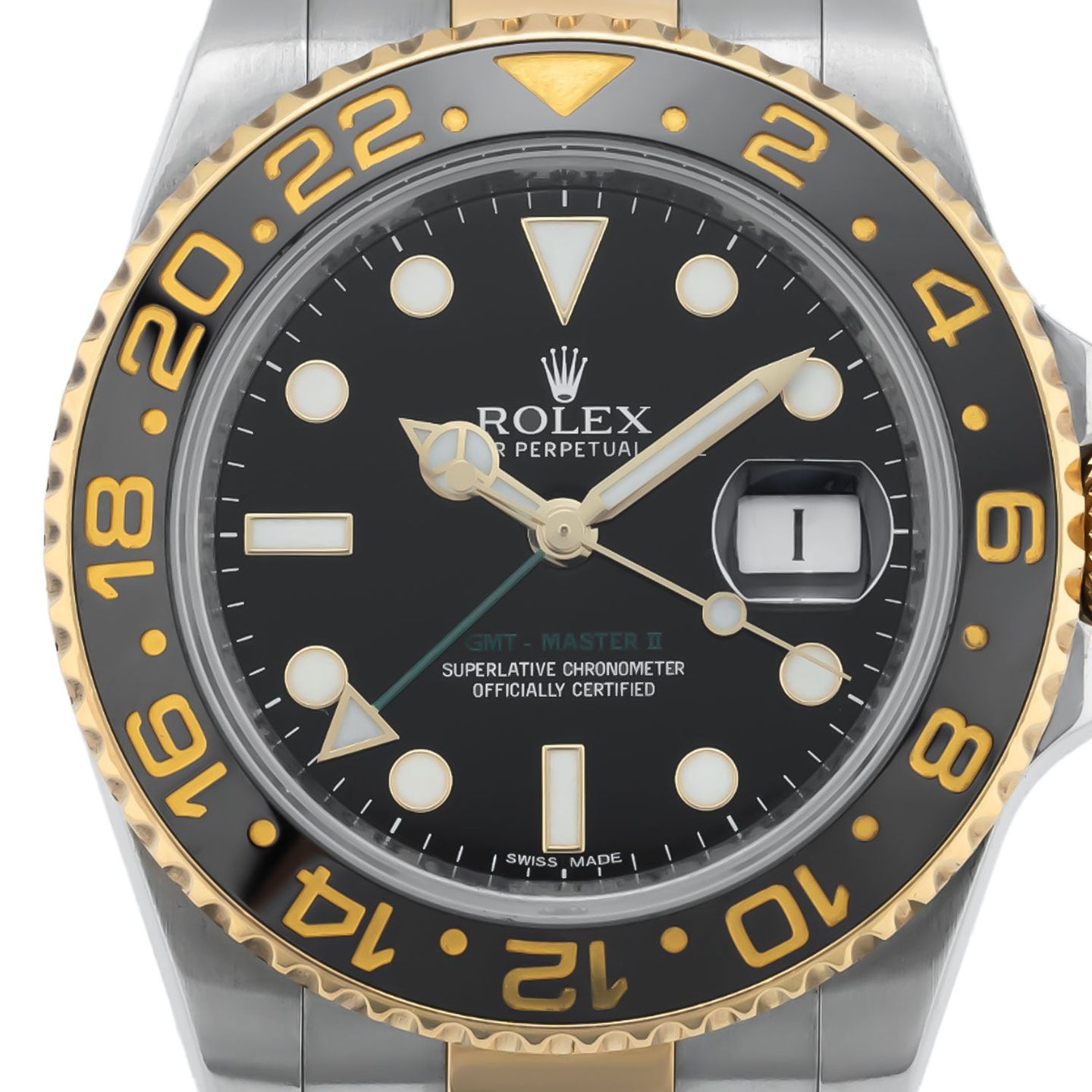 Rolex GMT-Master II 116713LN (2015) - 40mm Goud/Staal (2/5)