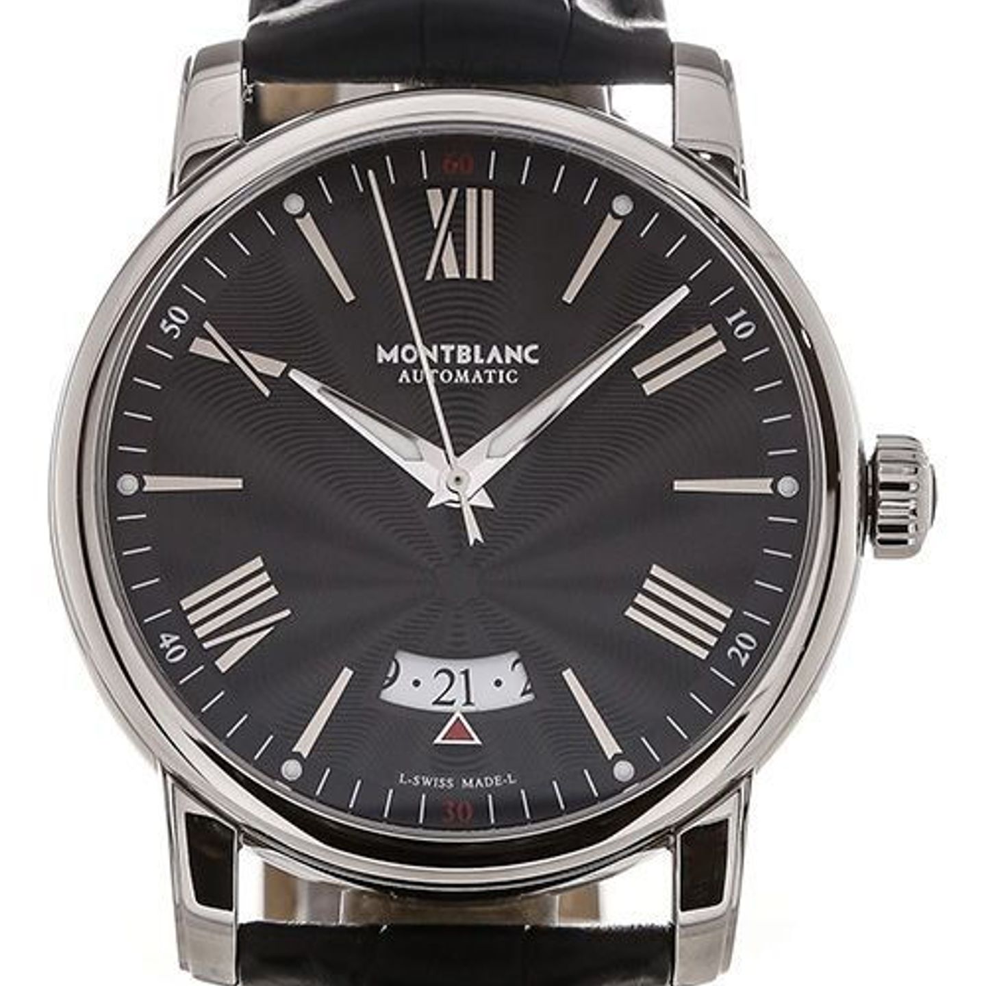 Montblanc 4810 115122 (2024) - Black dial 42 mm Steel case (1/4)