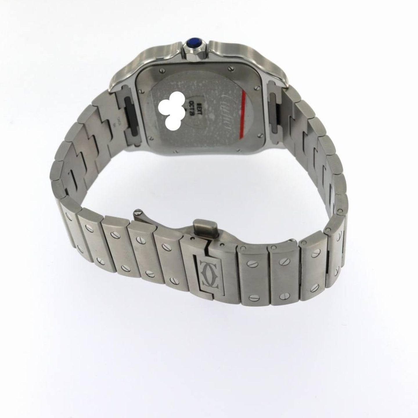 Cartier Santos WSSA0018 (2025) - Silver dial 40 mm Steel case (4/7)