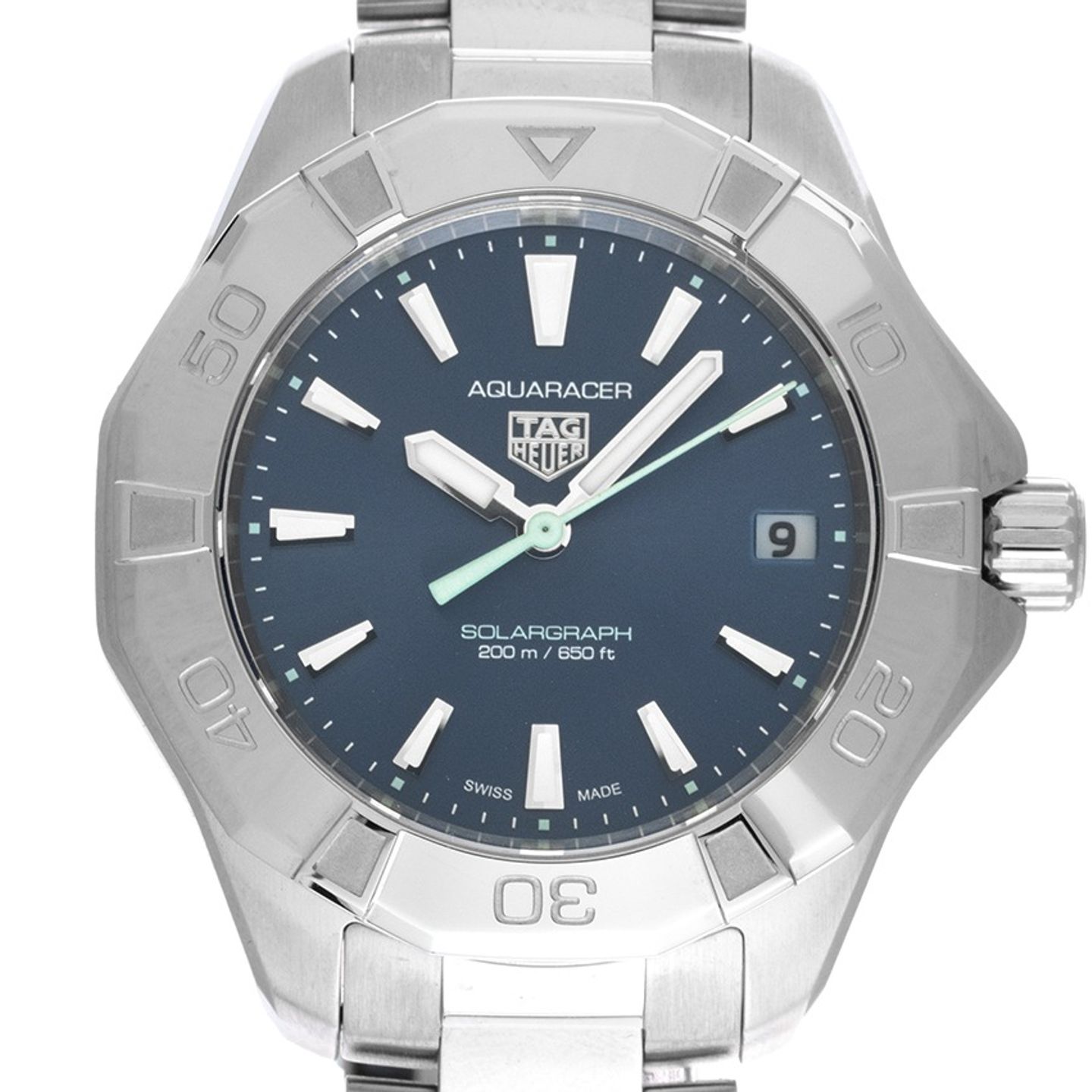 TAG Heuer Aquaracer Lady WBP1311.BA0005 (2025) - Blauw wijzerplaat 34mm Staal (1/7)