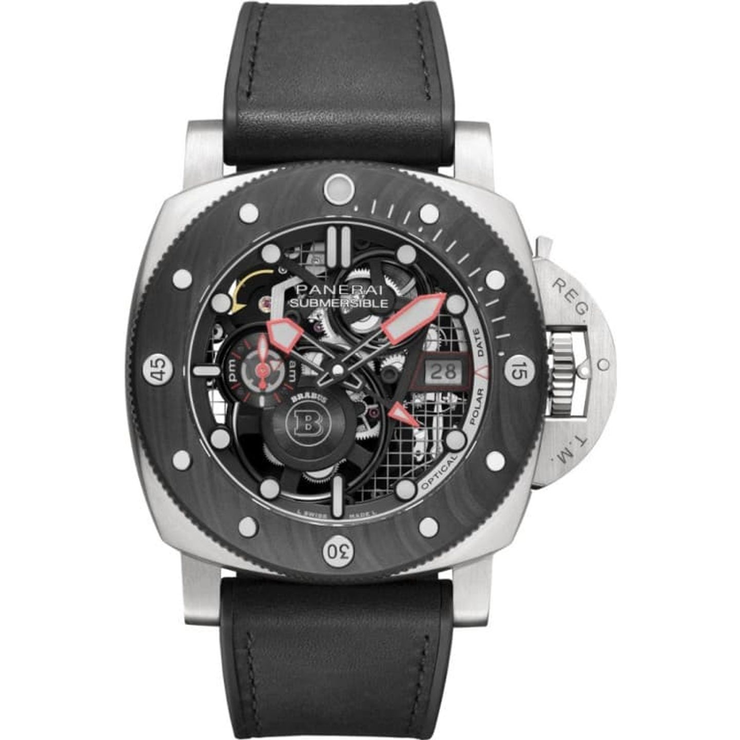 Panerai Submersible PAM01403 (2026) - Transparent dial 47 mm Titanium case (1/1)