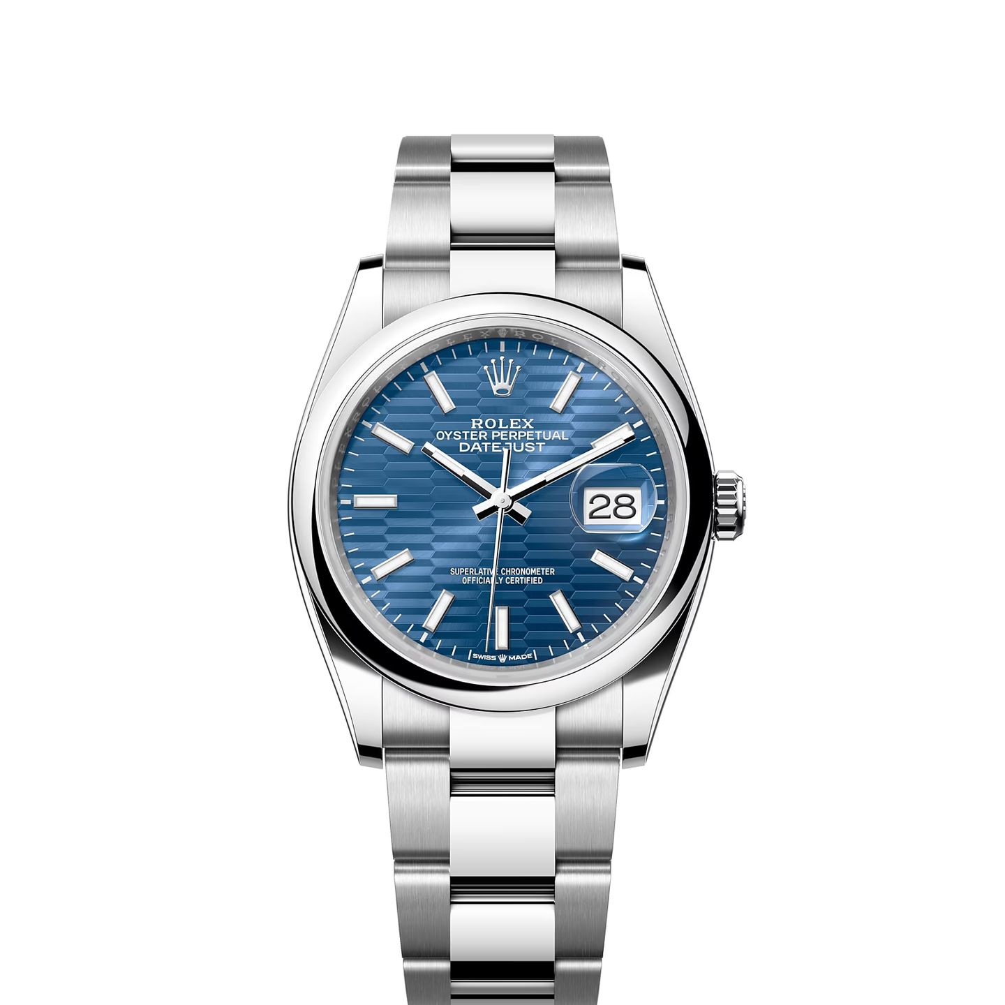 Rolex Datejust 36 126200 (2024) - Blauw wijzerplaat 36mm Staal (1/1)