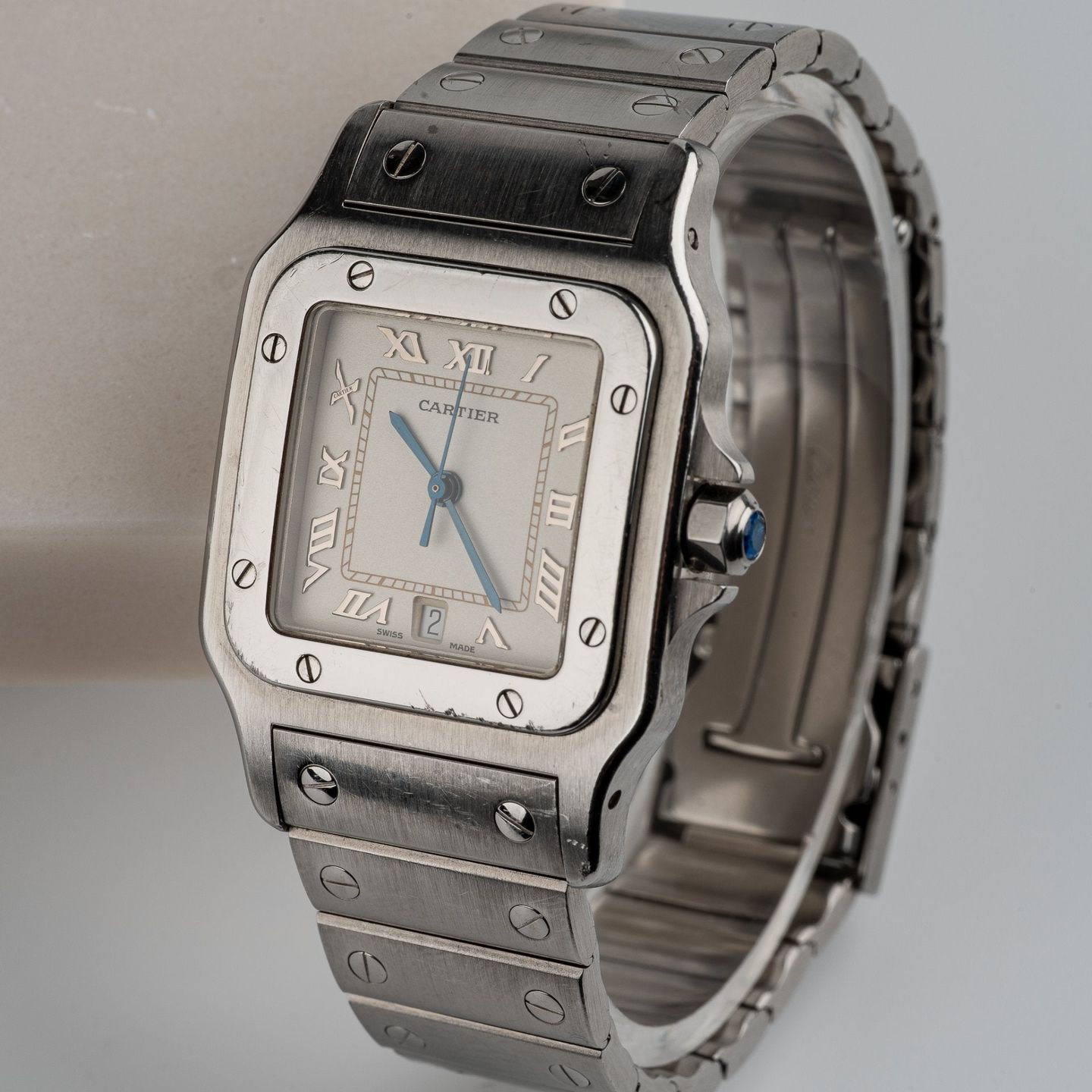 Cartier Santos Galbée 1564 (Unknown (random serial)) - Unknown dial 29 mm Steel case (5/8)