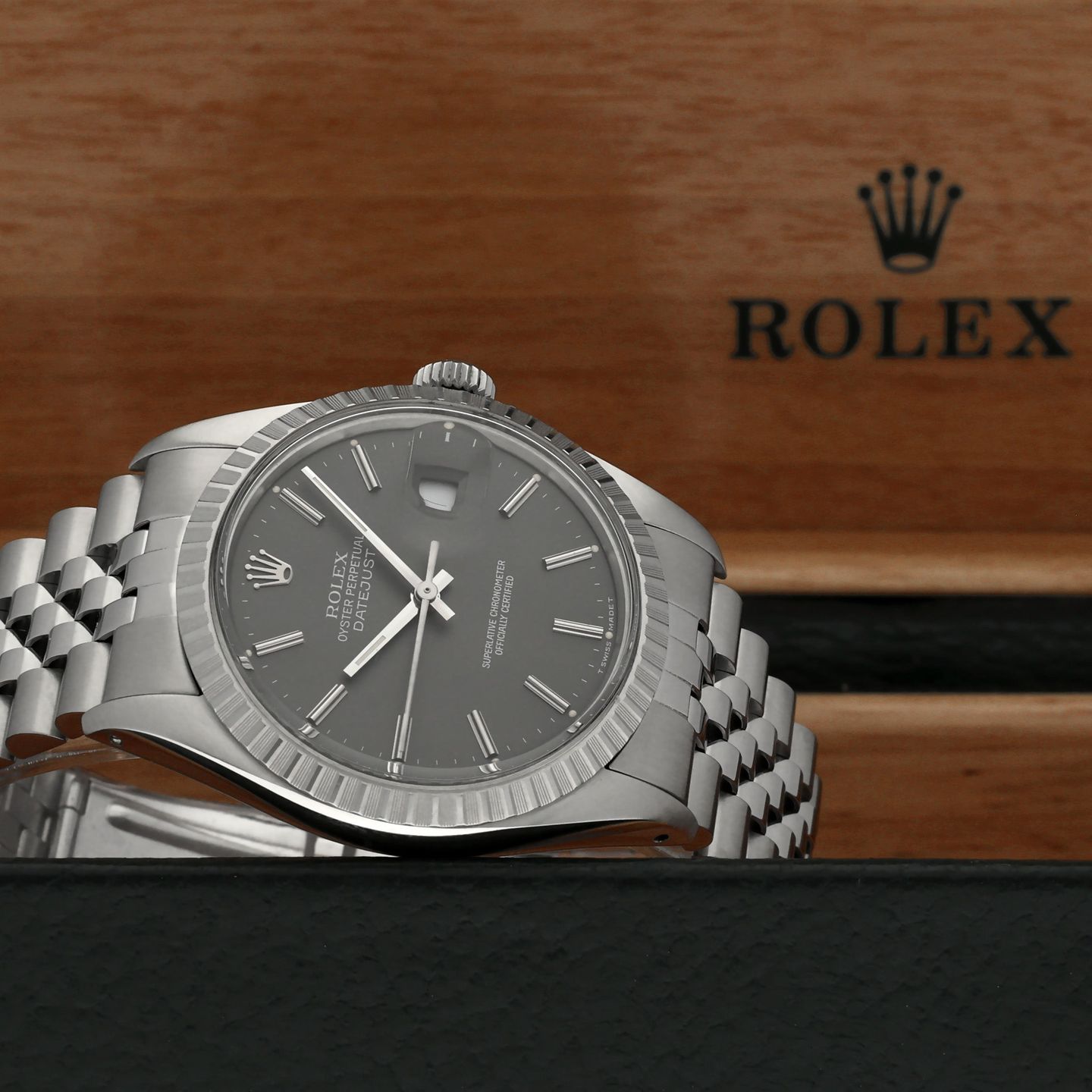 Rolex Datejust 36 16030 (1988) - 36 mm Steel case (3/8)