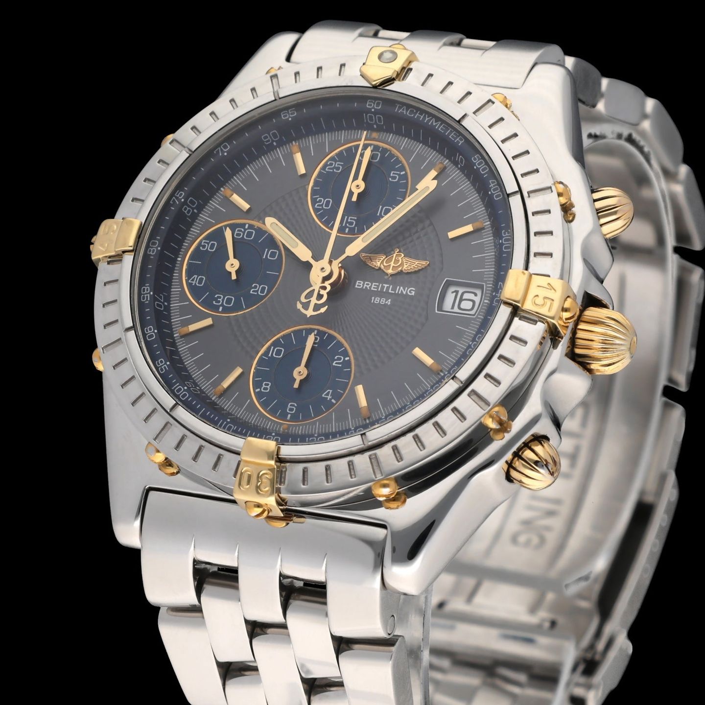 Breitling Chronomat B13050.1 (1995) - Grey dial 39 mm Steel case (6/7)