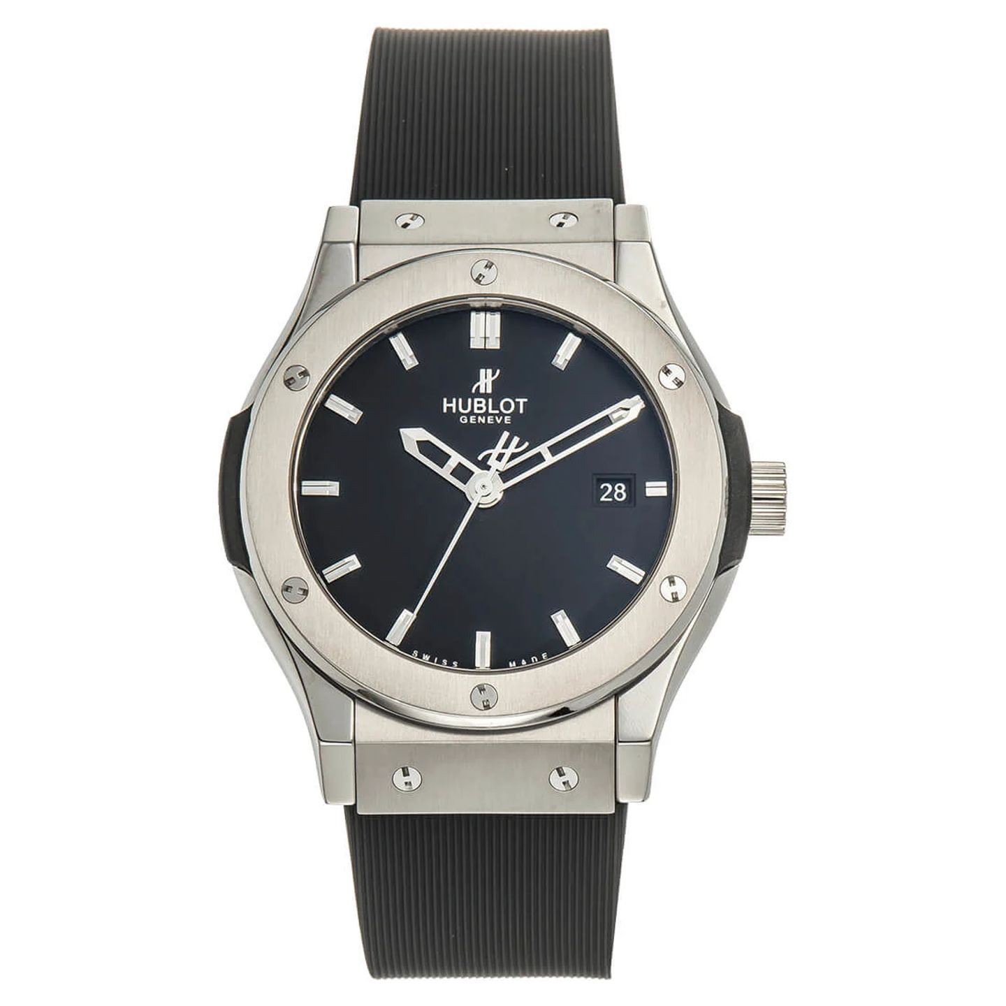 Hublot Classic Fusion 542.NX.1171.RX (2024) - Zwart wijzerplaat 42mm Titanium (3/3)