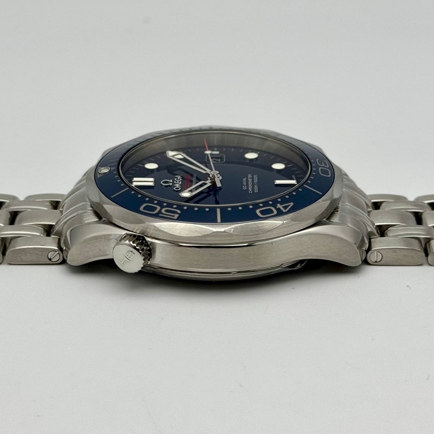 Omega Seamaster Diver 300 M 212.30.41.20.03.001 (2014) - Blauw wijzerplaat 41mm Staal (4/10)