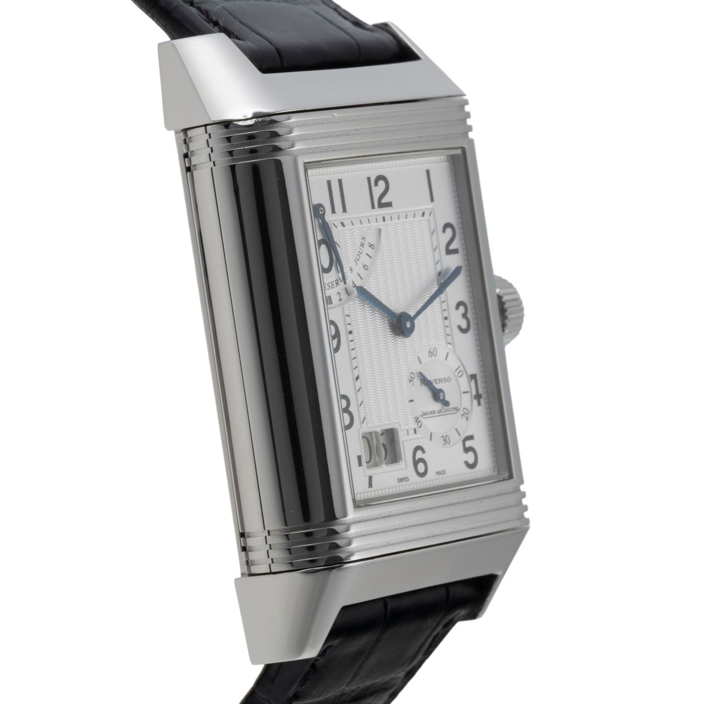 Jaeger-LeCoultre Reverso Q3008420  240.8.15 (2005) - Zilver wijzerplaat 23mm Staal (7/8)