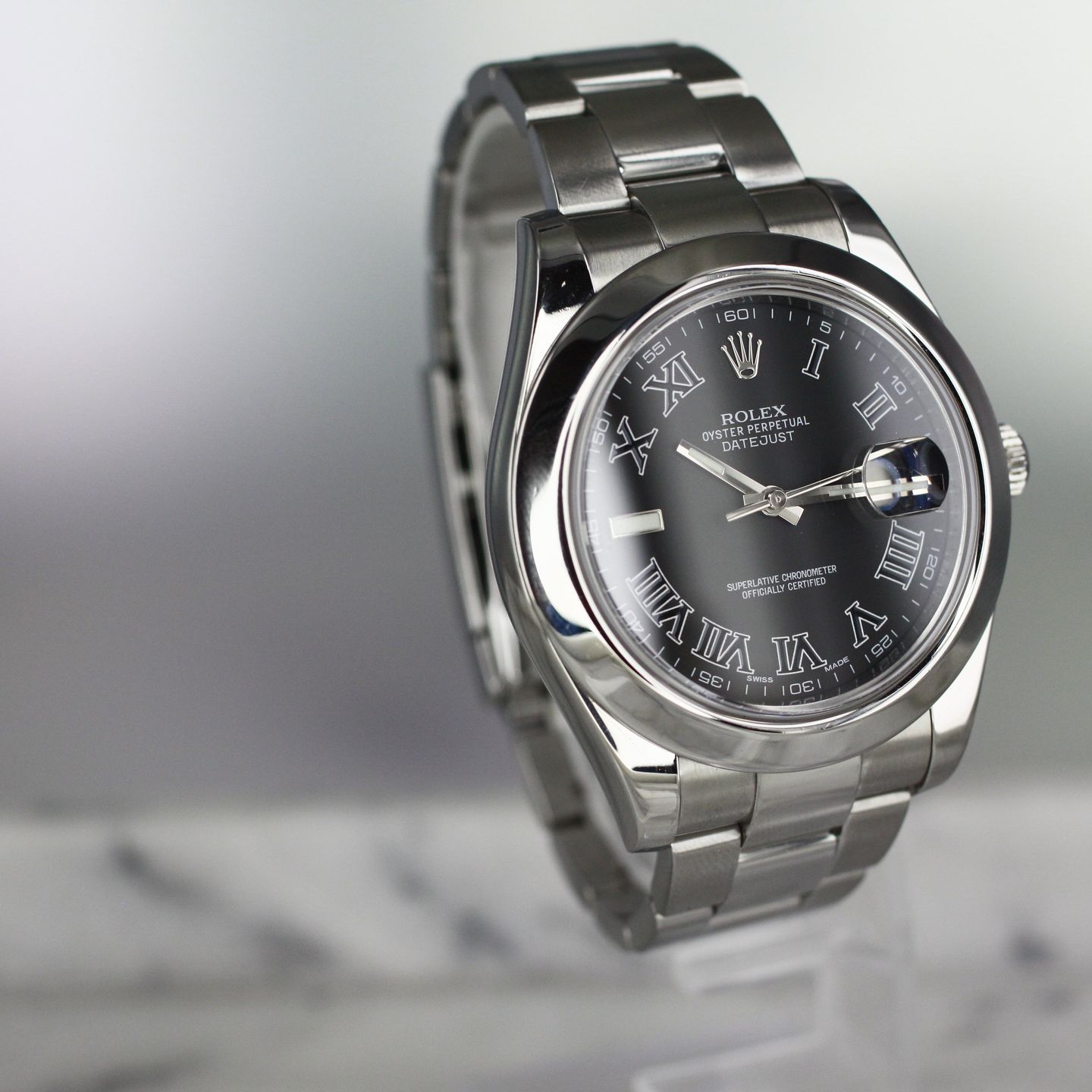 Rolex Datejust II 116300 (2013) - Onbekend wijzerplaat 41mm Staal (1/8)