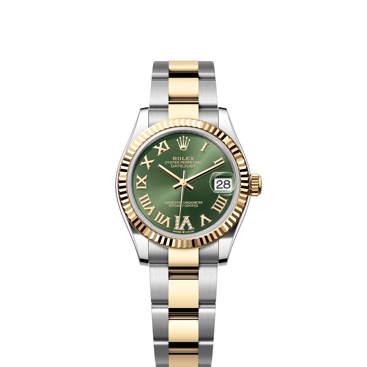 Rolex Datejust 31 278273 (2024) - Green dial 31 mm Steel case (1/1)