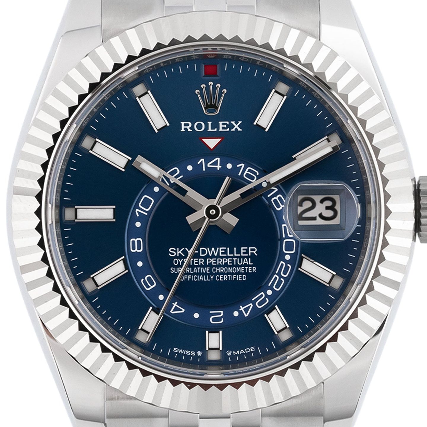 Rolex Sky-Dweller 336934 (2024) - Blauw wijzerplaat 42mm Goud/Staal (2/5)
