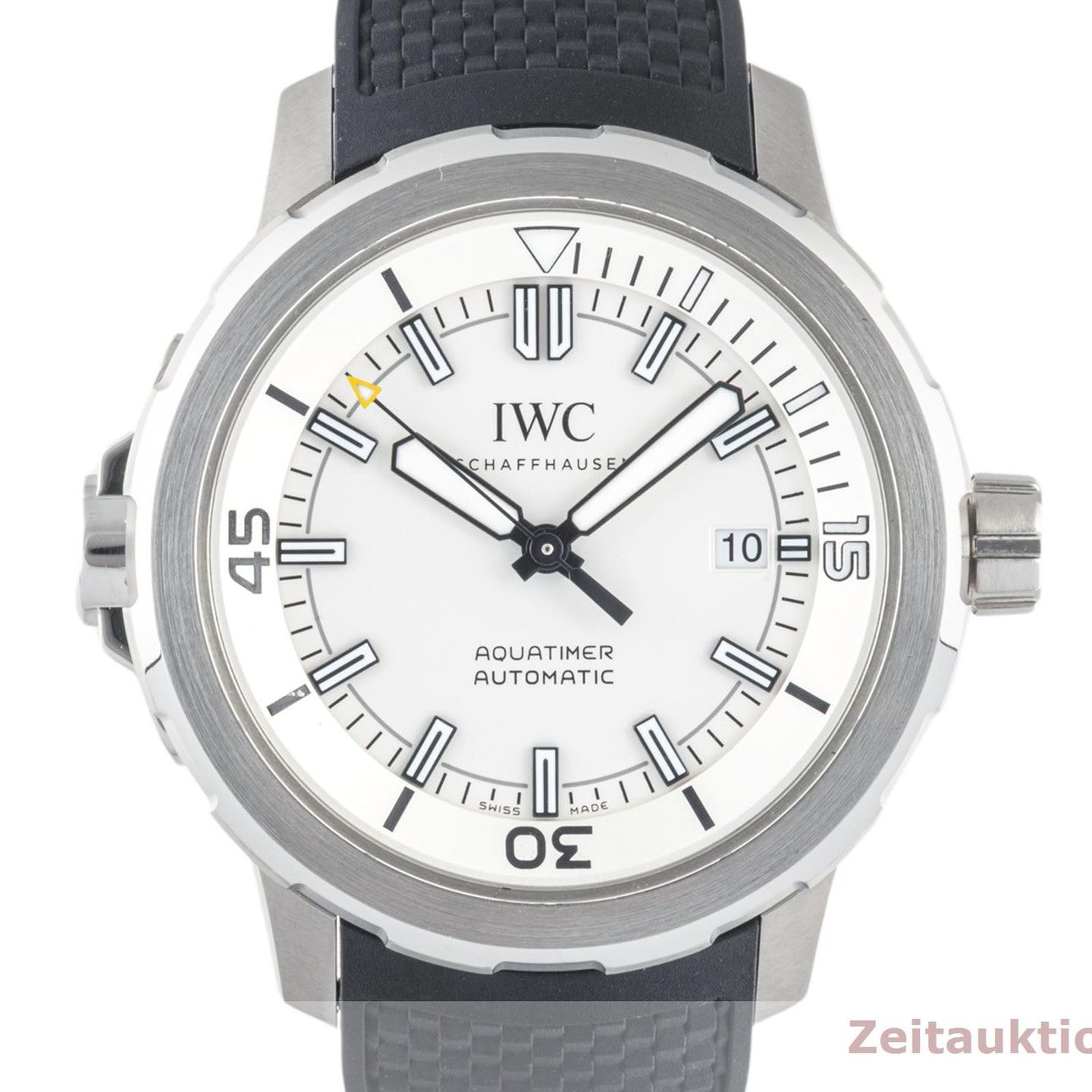 IWC Aquatimer Automatic IW329003 (2015) - Silver dial 42 mm Steel case (8/8)
