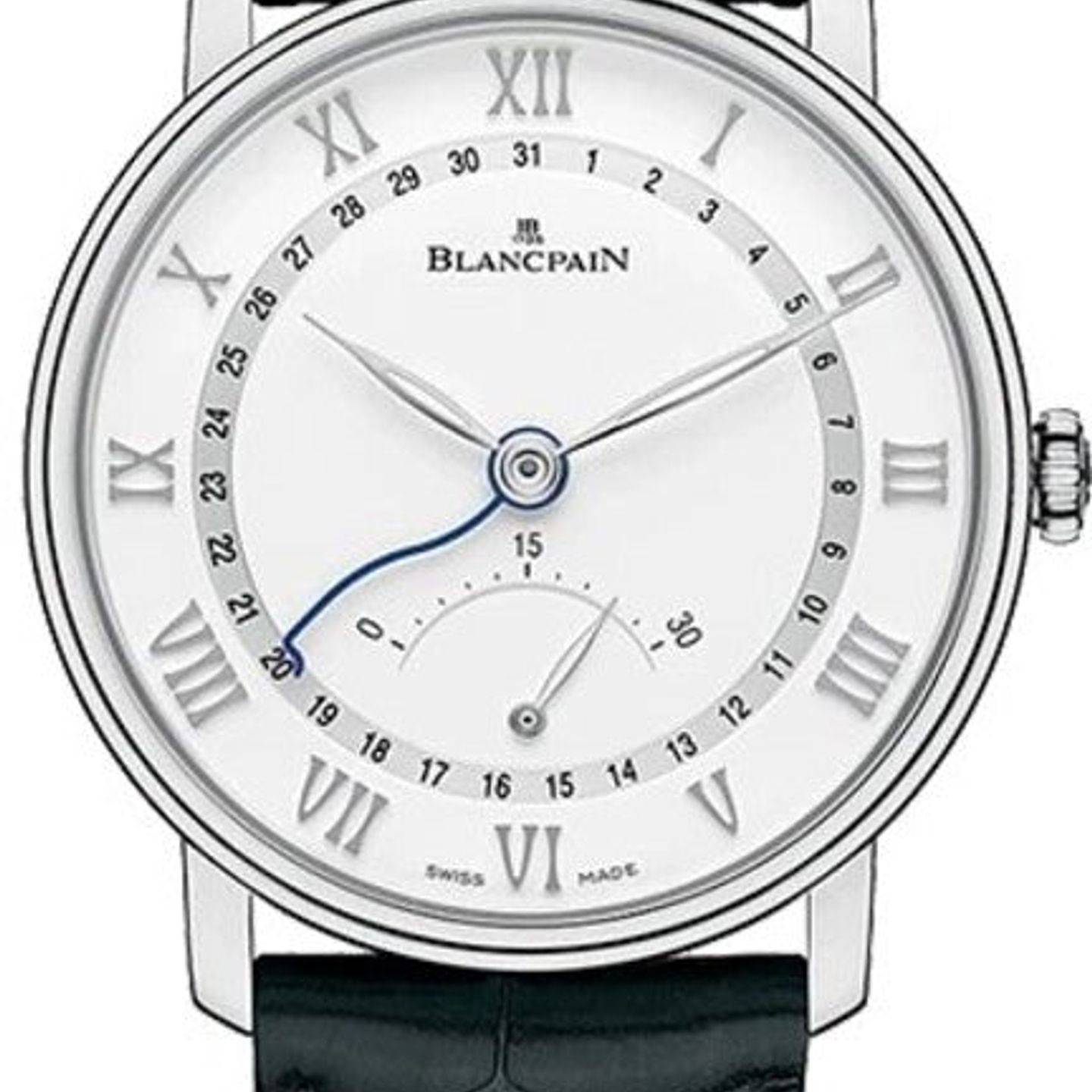 Blancpain Villeret Ultra-Slim 6653Q-1127-55B (2026) - White dial 41 mm Steel case (1/1)