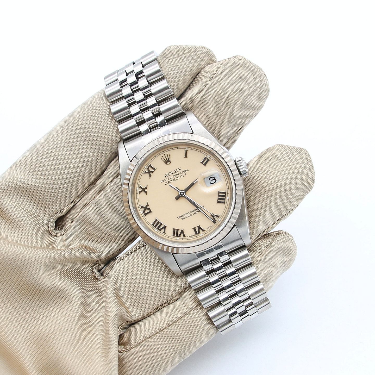 Rolex Datejust 36 16234 (Unknown (random serial)) - 36 mm Steel case (3/8)