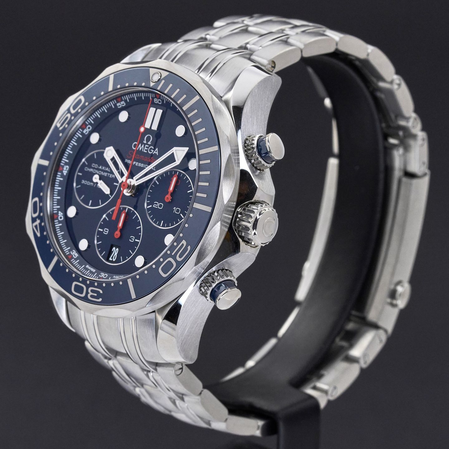 Omega Seamaster Diver 300 M 212.30.44.50.03.001 (2014) - Blue dial 44 mm Steel case (4/8)