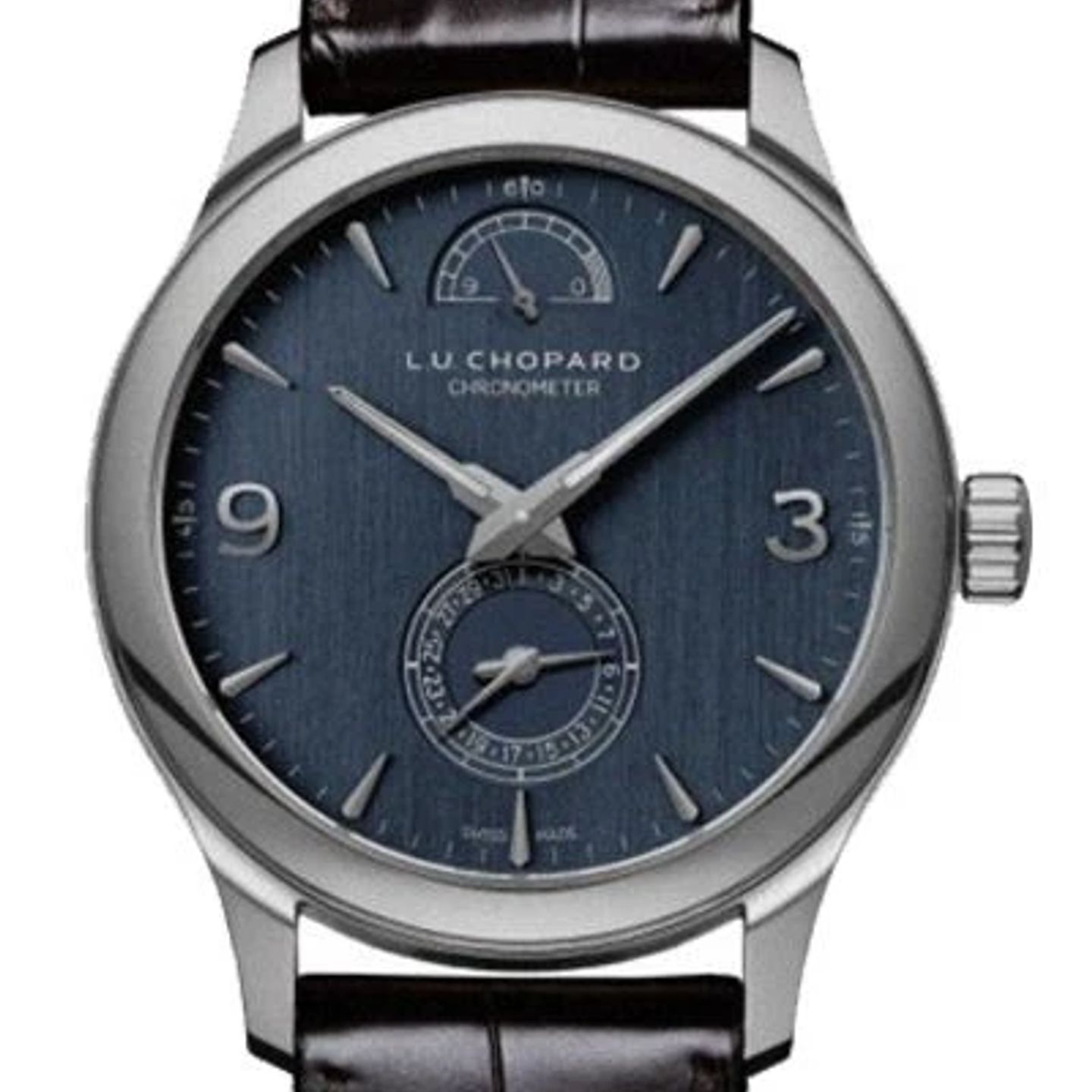 Chopard L.U.C 161926-1002 (2024) - Blue dial 43 mm White Gold case (1/2)